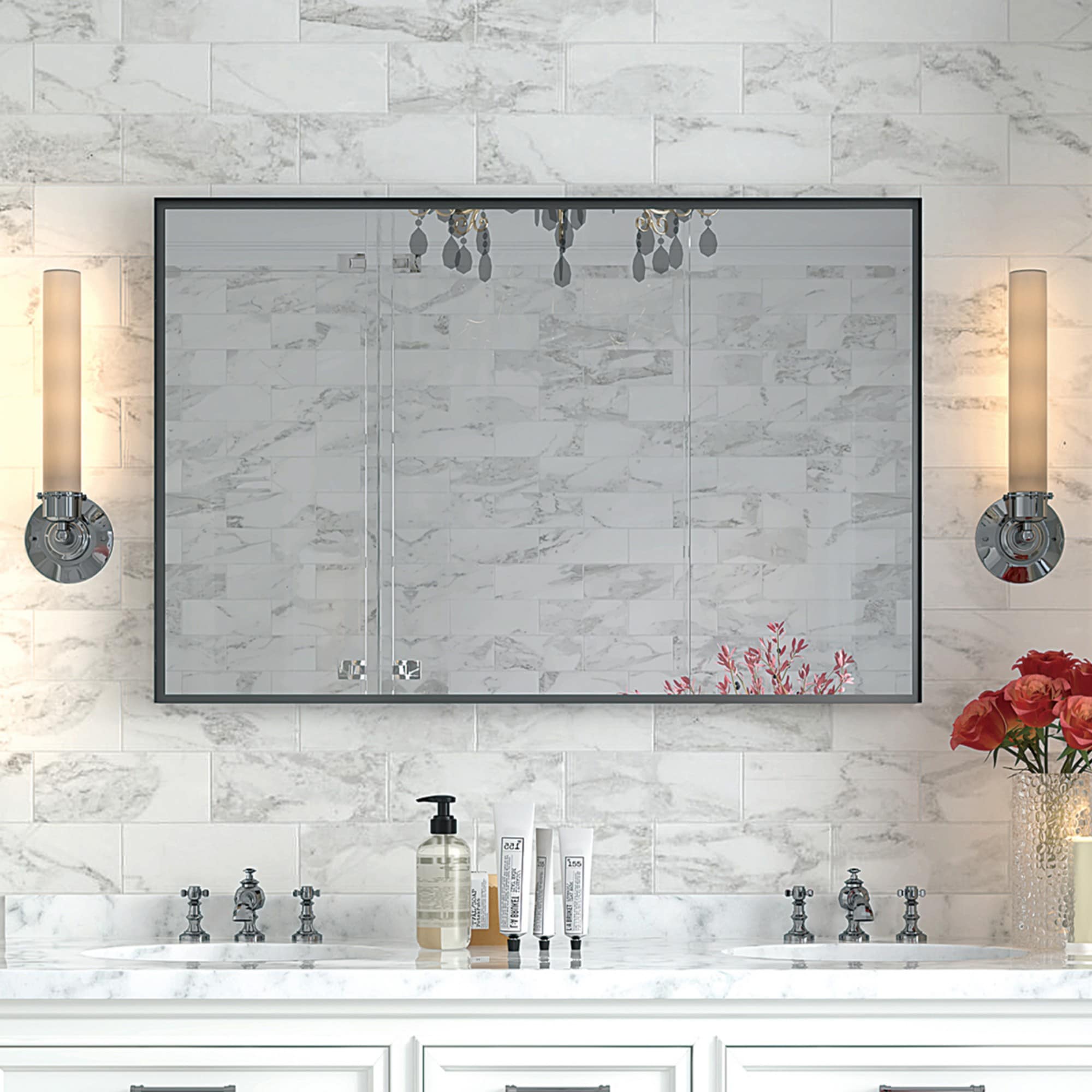 ToolCat SF1-37-YT Framed-Bath-Mirrors - View #7