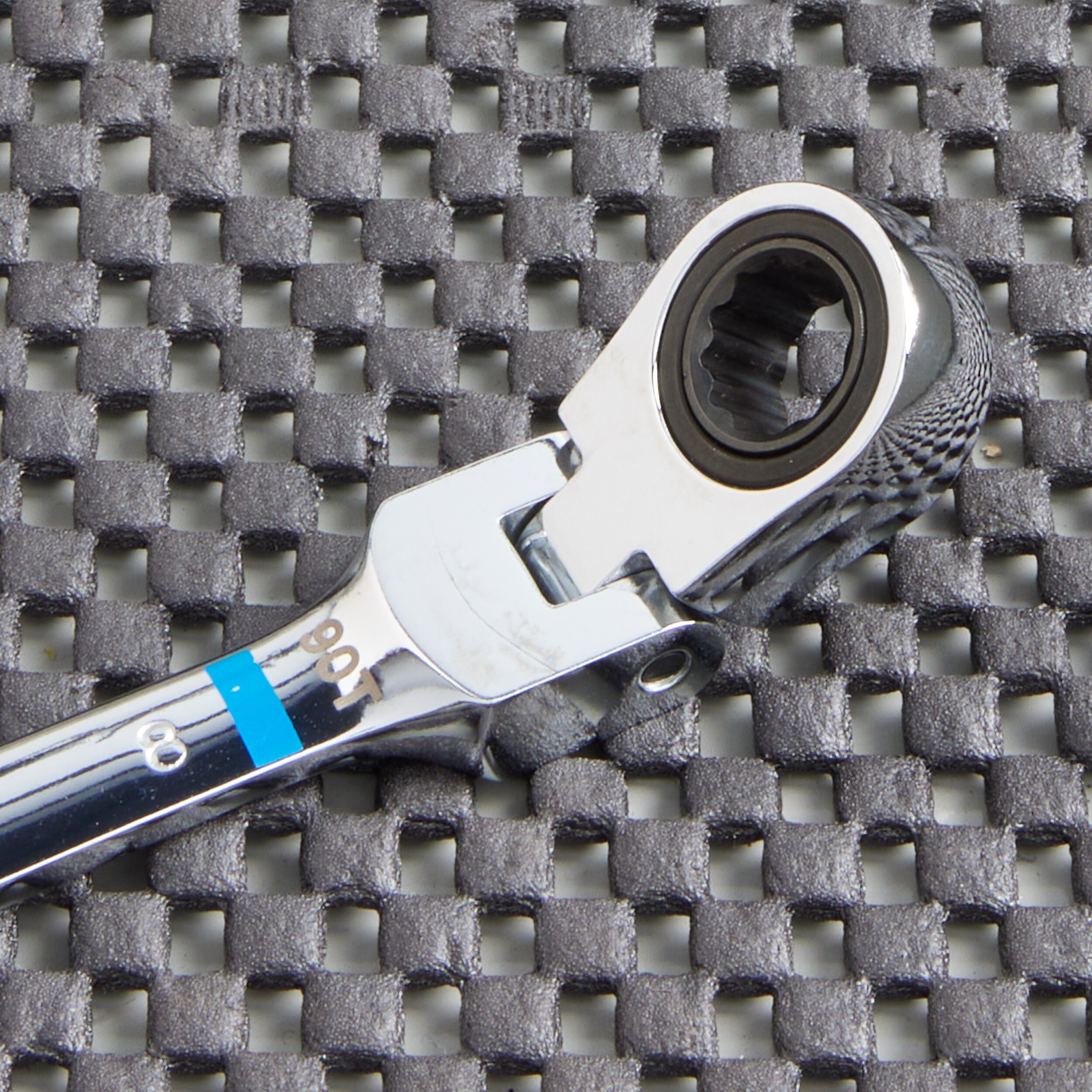 Kobalt 8mm 12-point Metric Flexible Head Ratchet Wrench