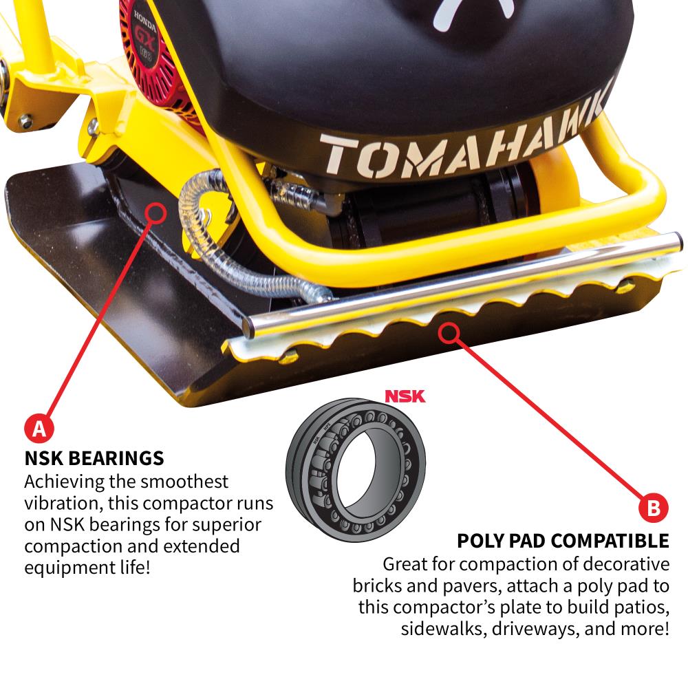 Tomahawk Power TPC90H Plate-Compactors - View #7