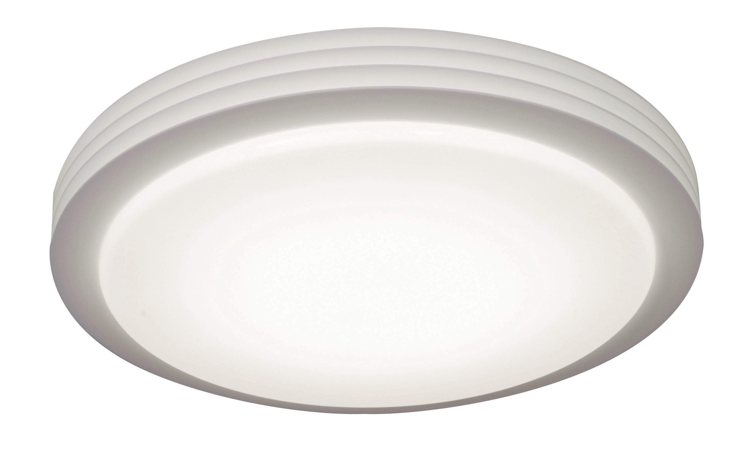 Lenox Contemporary White Glass LED Flush Mount Ceiling Bowl 23"