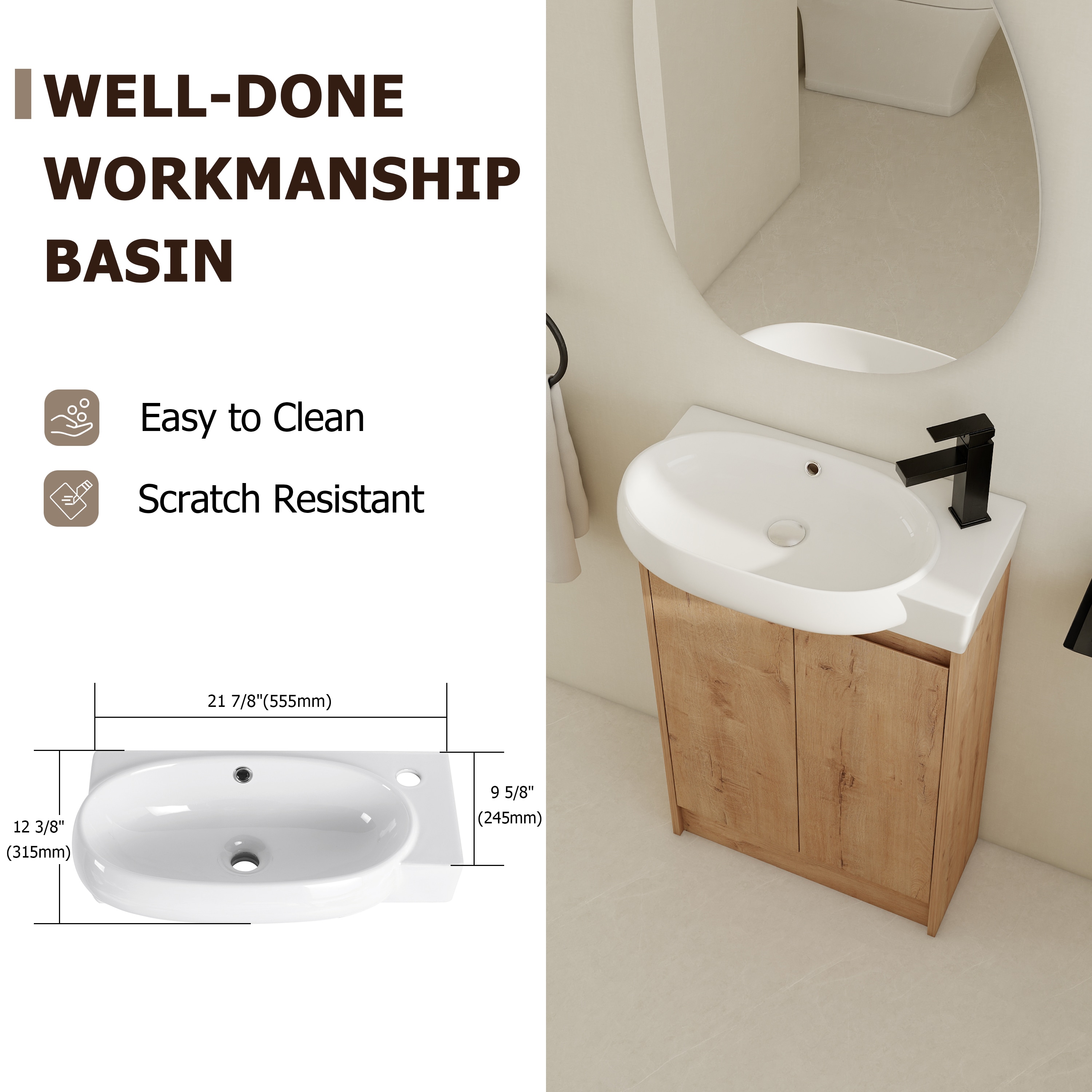 Forclover QNM-1518-IMO Bath-Vanity-Combo - View #2