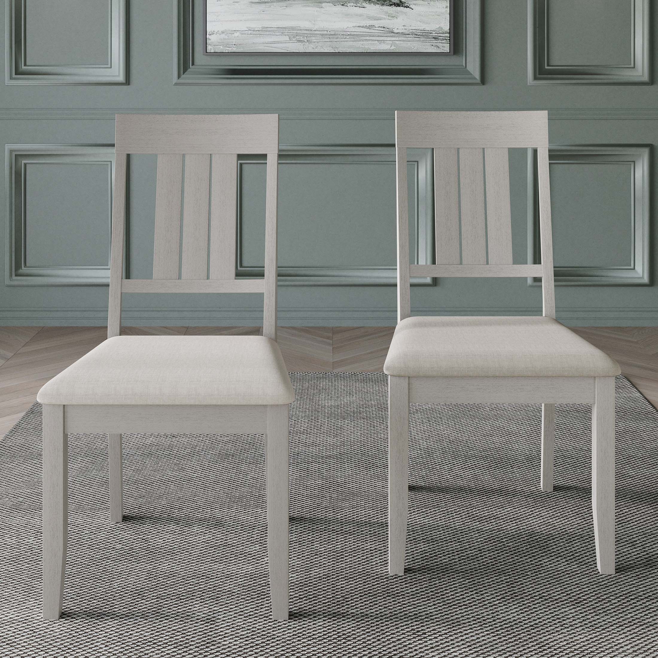 CasePiece C3063US-WT-WD-2X Dining-Chairs - View #2