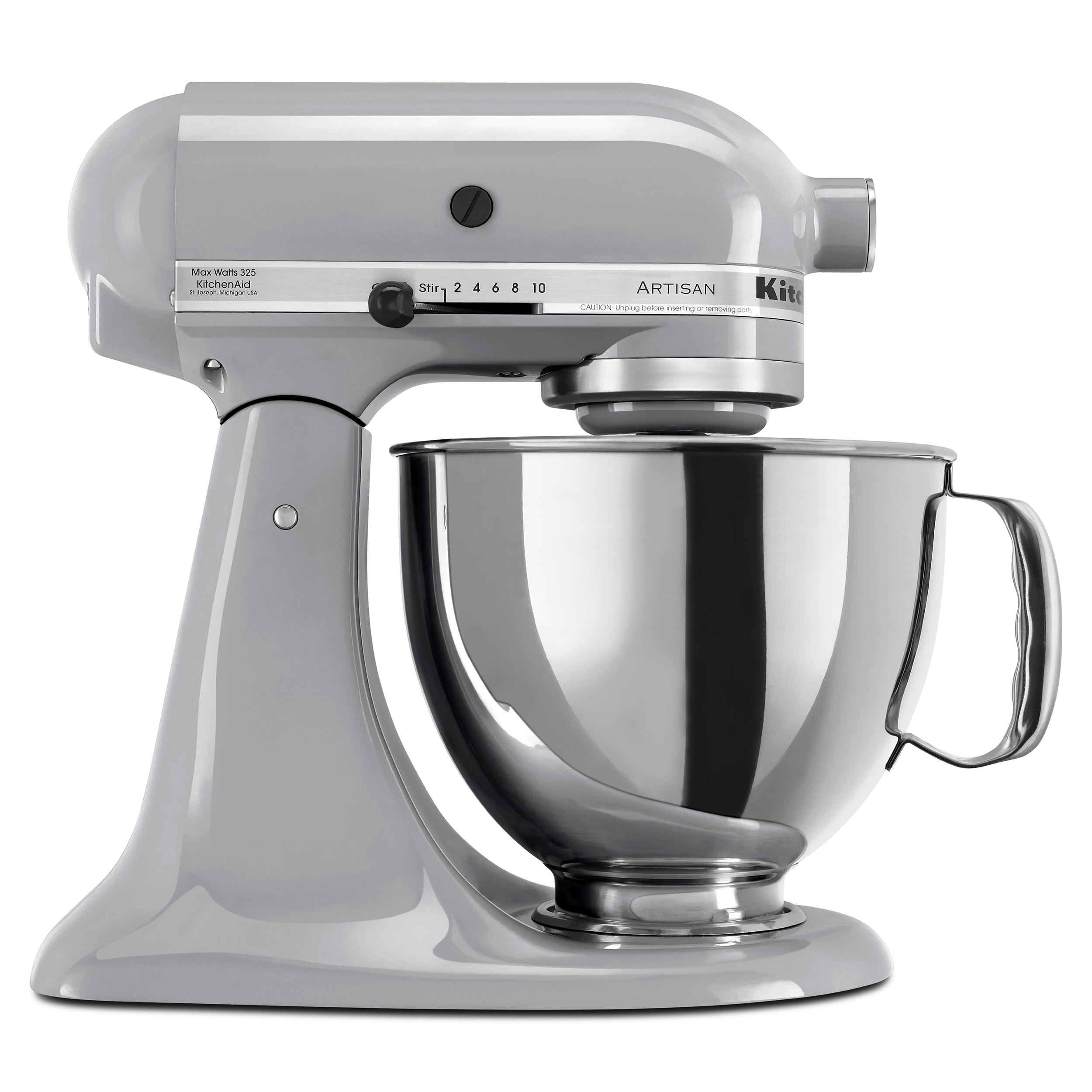 KitchenAid KSM150PSMC Artisan Metallic Chrome 5-Quart Tilt-head Stand Mixer