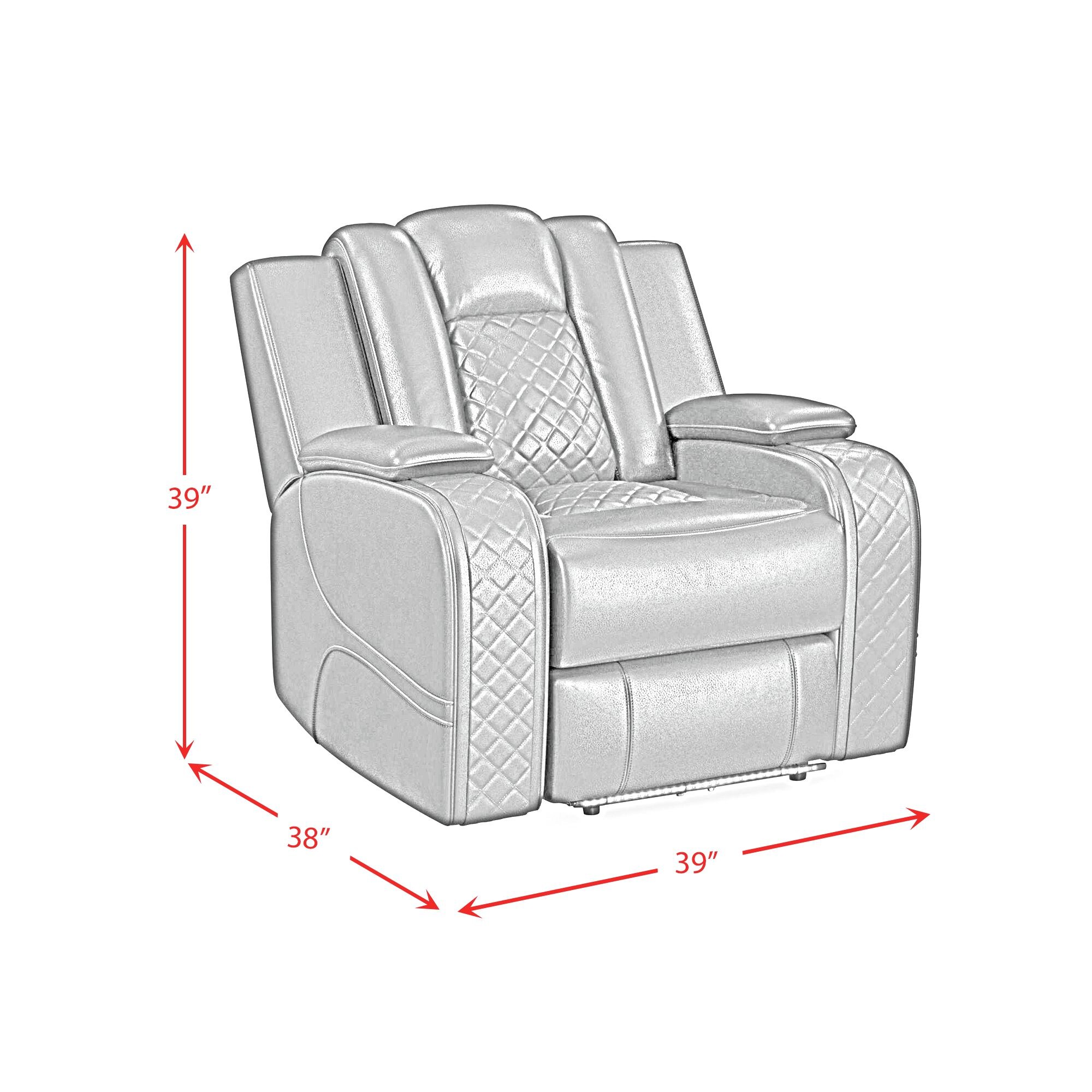 Picket House Furnishings U-8900-8206-105PP recliners - View #5