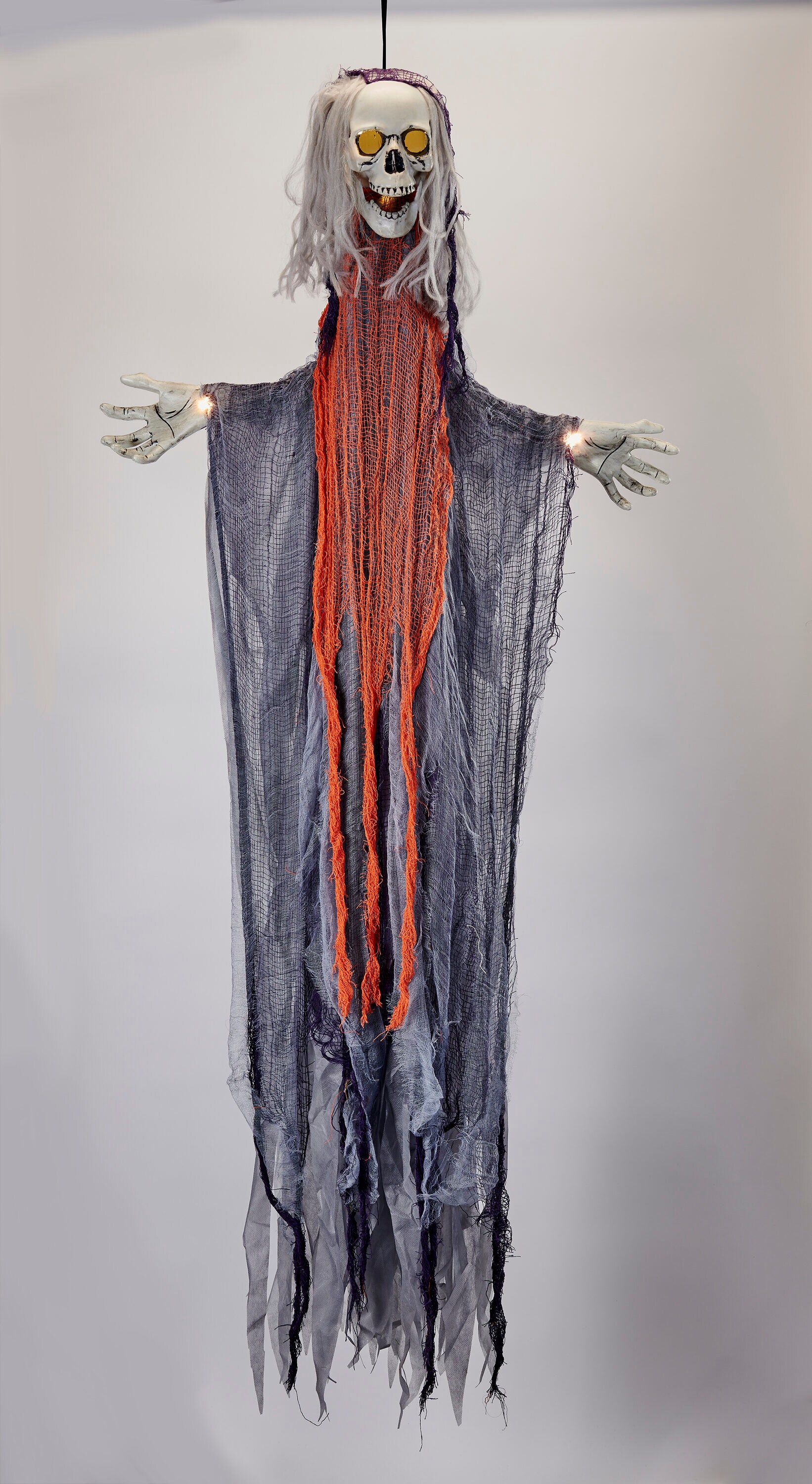 Worth Imports 4391 5.41-ft Hanging Moaning Lighted Reaper Yard decoration