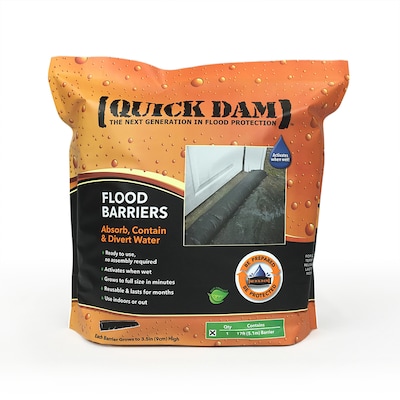 for Flood Control and Diverting Rainwater Intrusions 5-Pack Water Activated Flood Bags 2 L