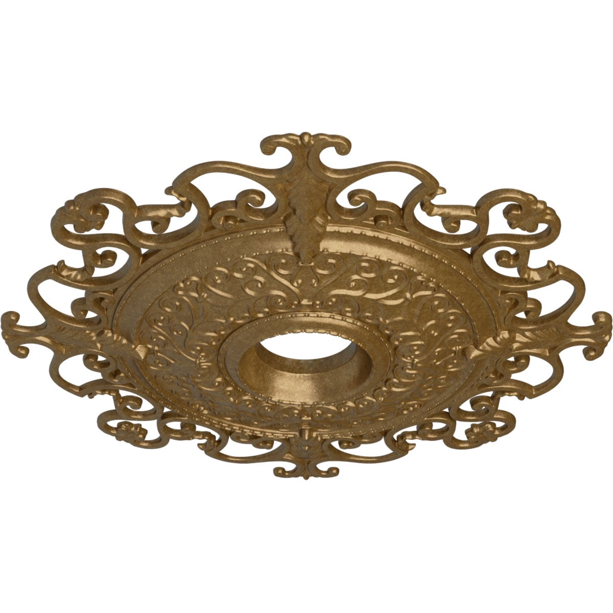 Ekena Millwork CM38OLPAS Ceiling-Medallions - View #2