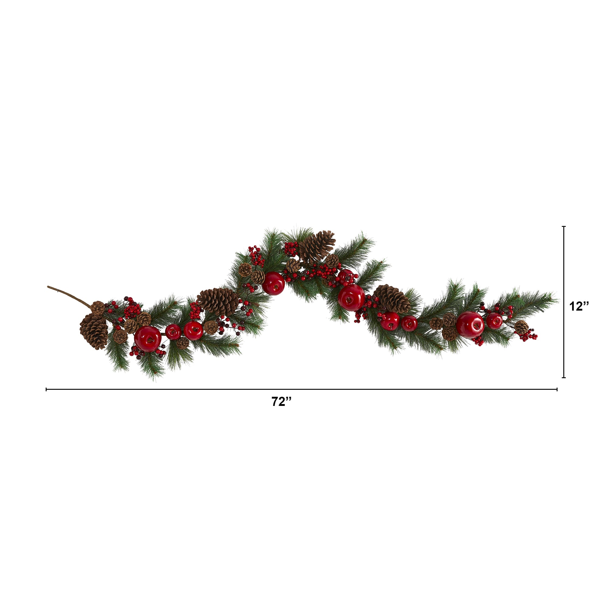 Nearly Natural 4490 Artificial-Christmas-Garland - View #3