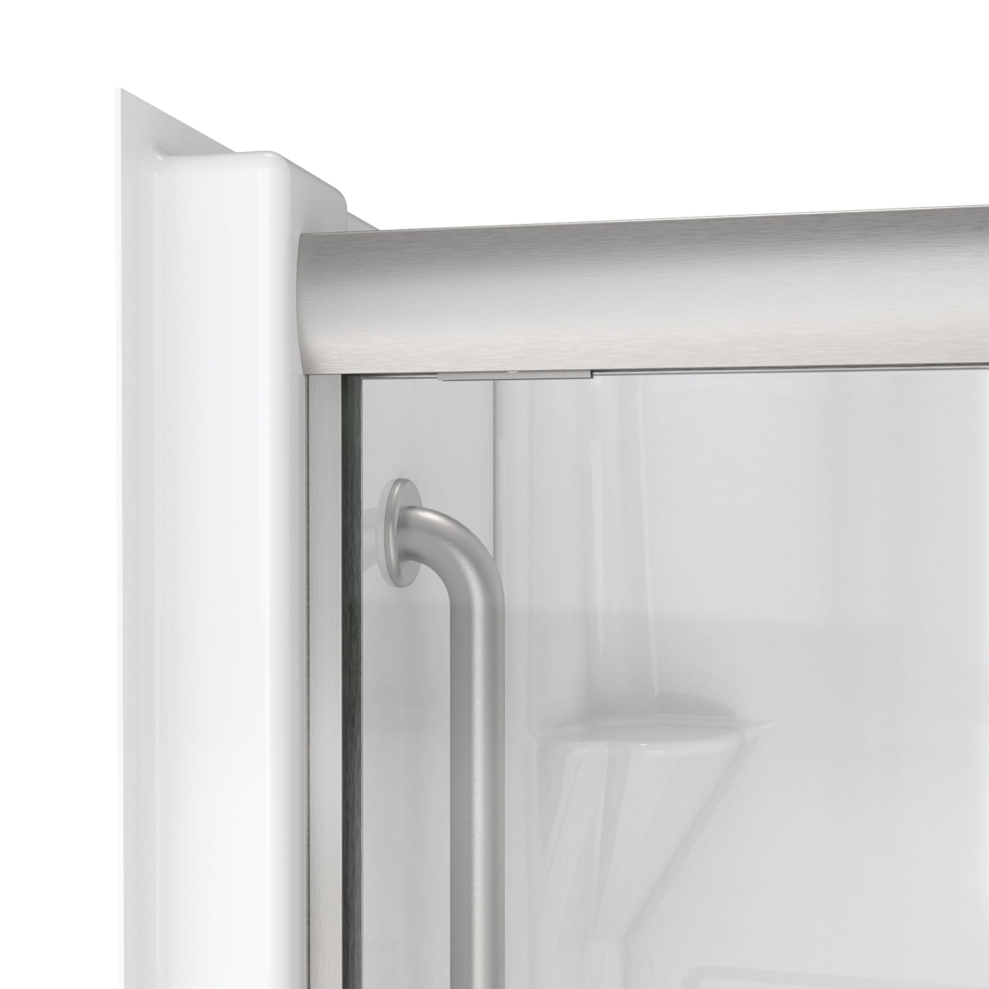 Laurel Mountain 6030SH1S4PSLWB1 Alcove-Shower-Kit - View #6