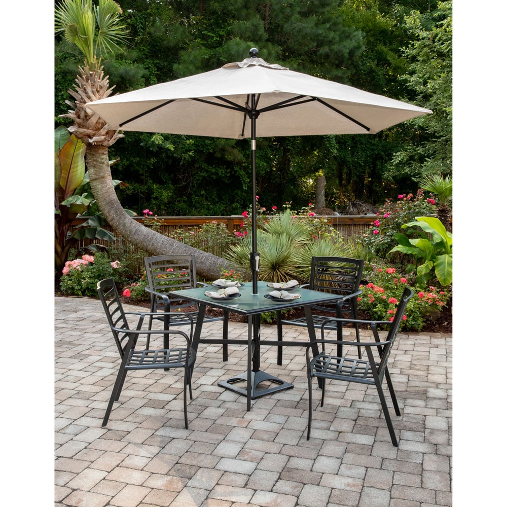 Hanover PEMDN5PCG-ASH Patio-Conversation-Sets - View #12