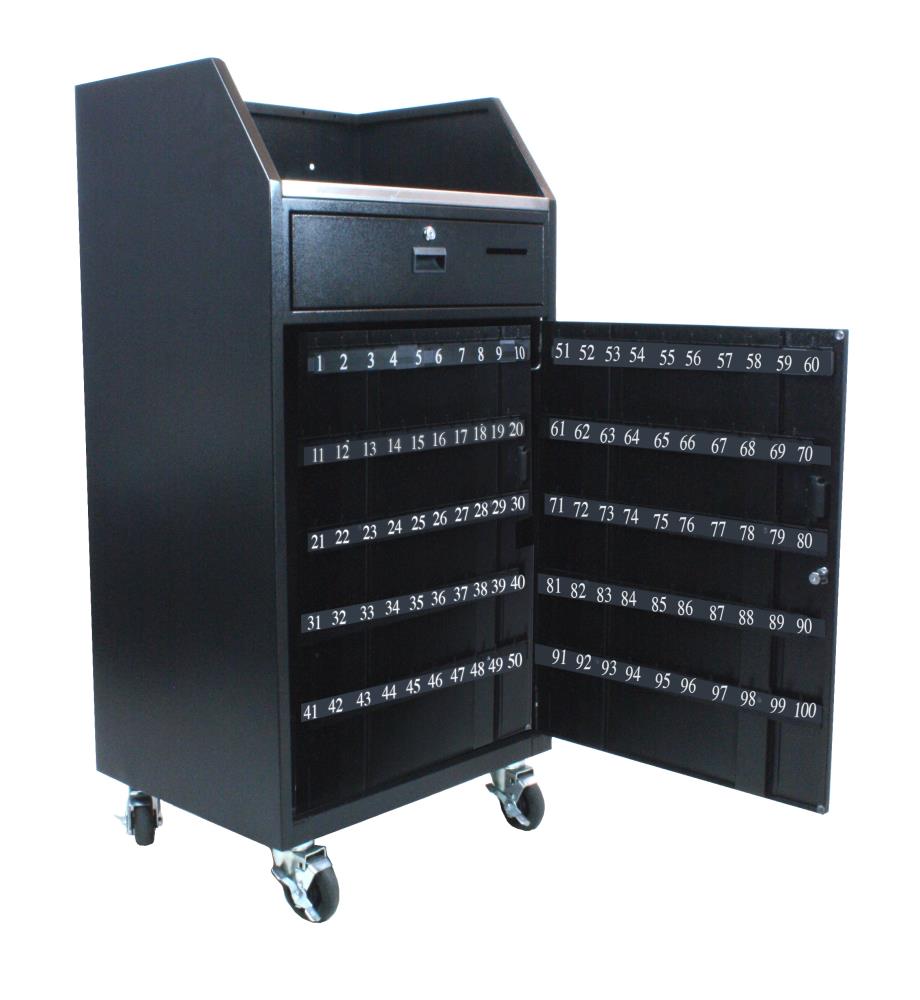 AmpliVox VS1100 VS1100 - Portable Valet Podium - 100 Key Capacity