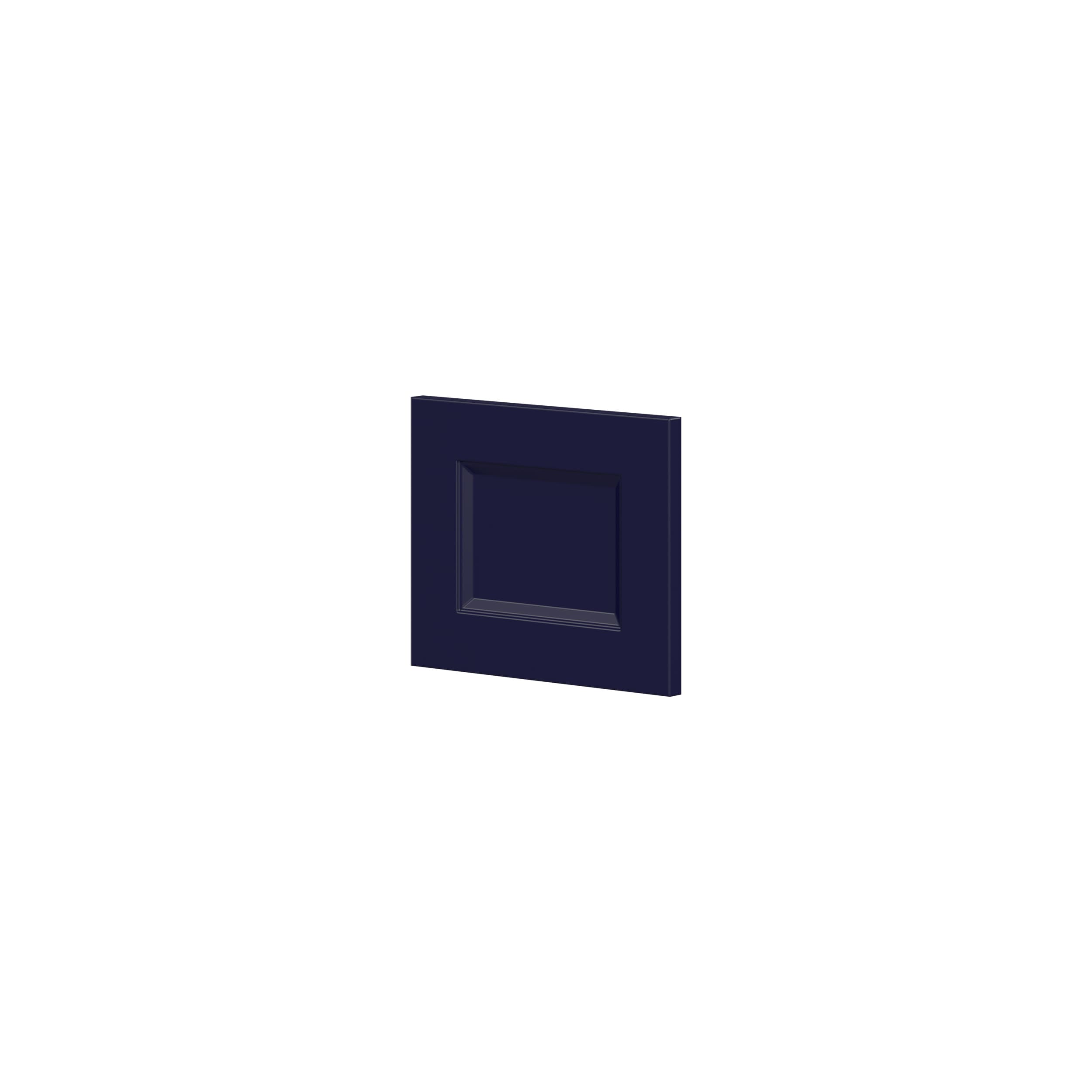 Hugo&Borg DSDF1210-LO Lorette 12-in W x 10-in H Navy Blue Shaker Base cabinet drawer fronts (Fits 12-in base box )