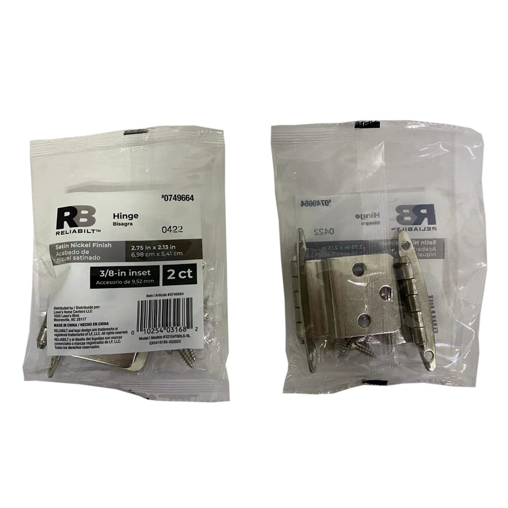 RELIABILT 32154TNXLG-BL Cabinet-Hinges - View #11