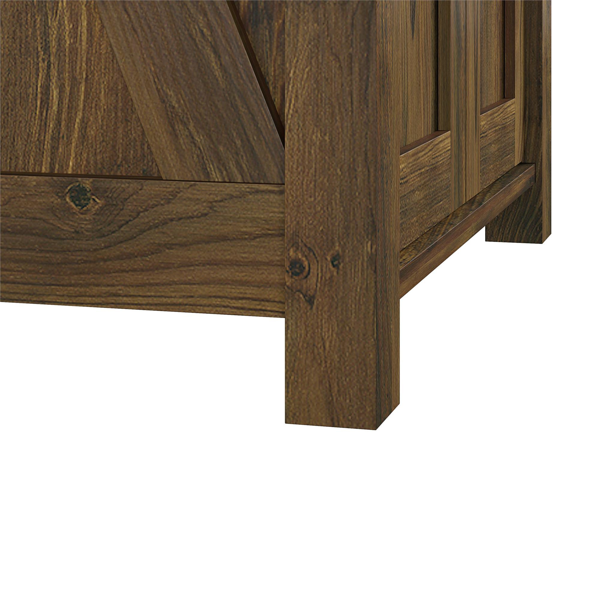 Ameriwood Home Farmington Farmhouse Rustic Console Table in the Console ...