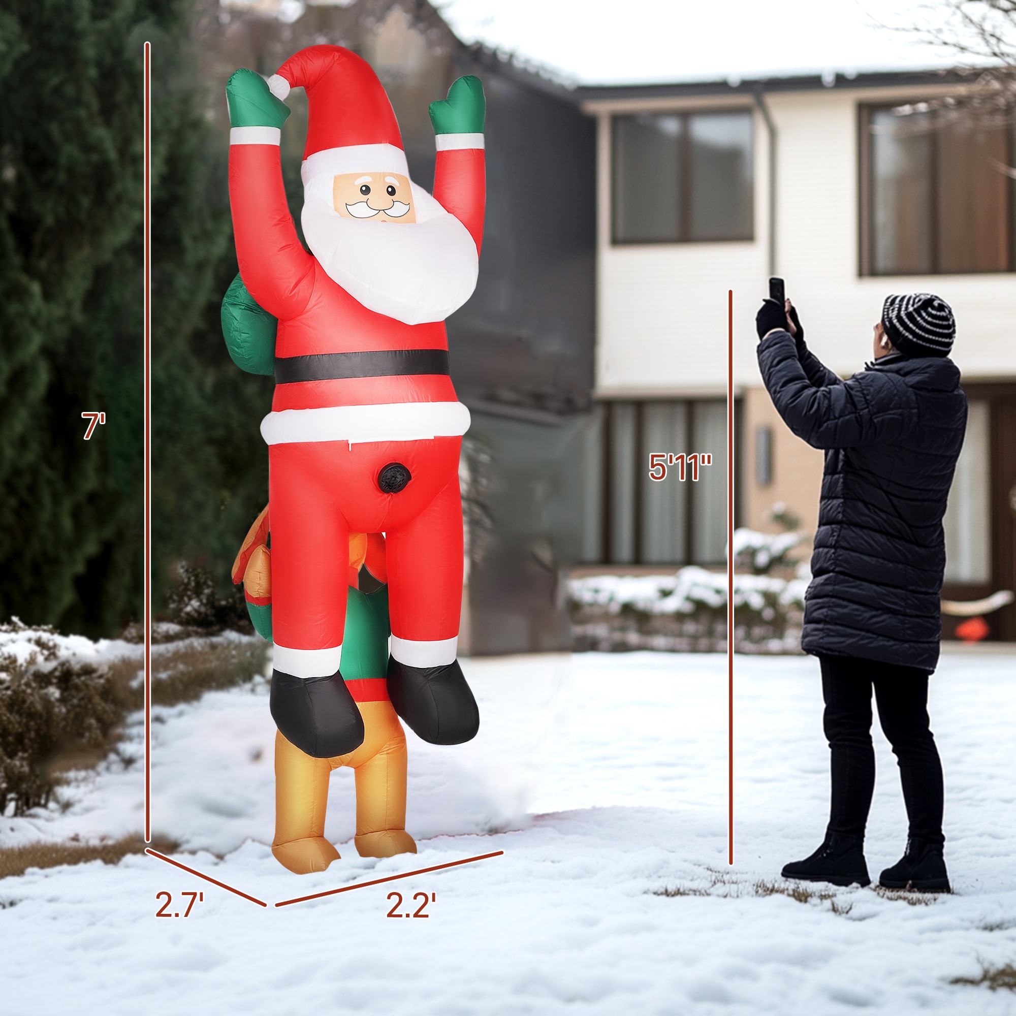 LOVMOR SF-X-T3971P381207 Artificial-Christmas-Trees - View #3
