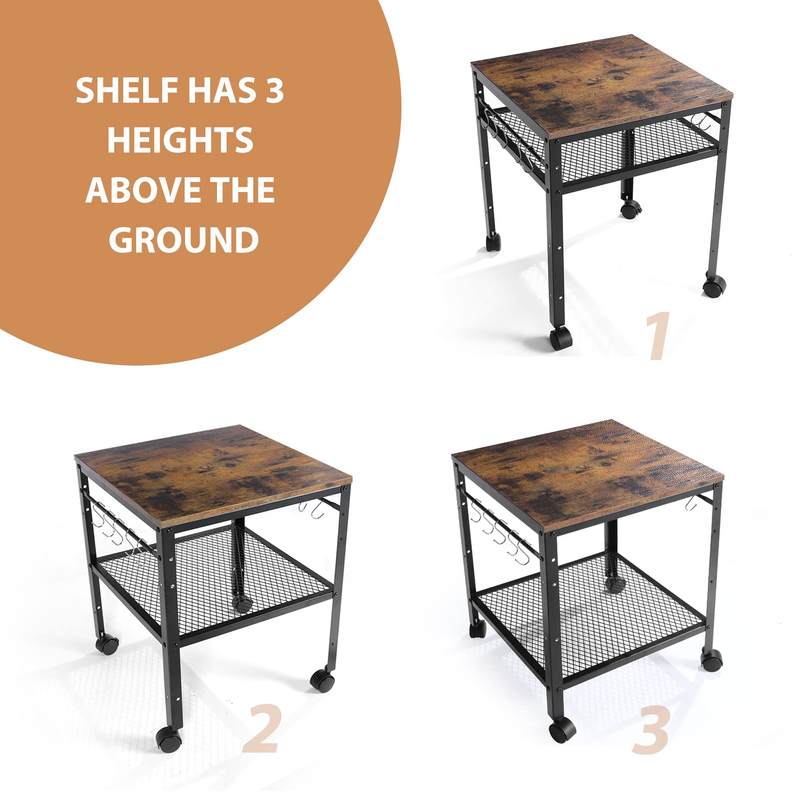 PUPWE 5749848311576 Office-Carts - View #5