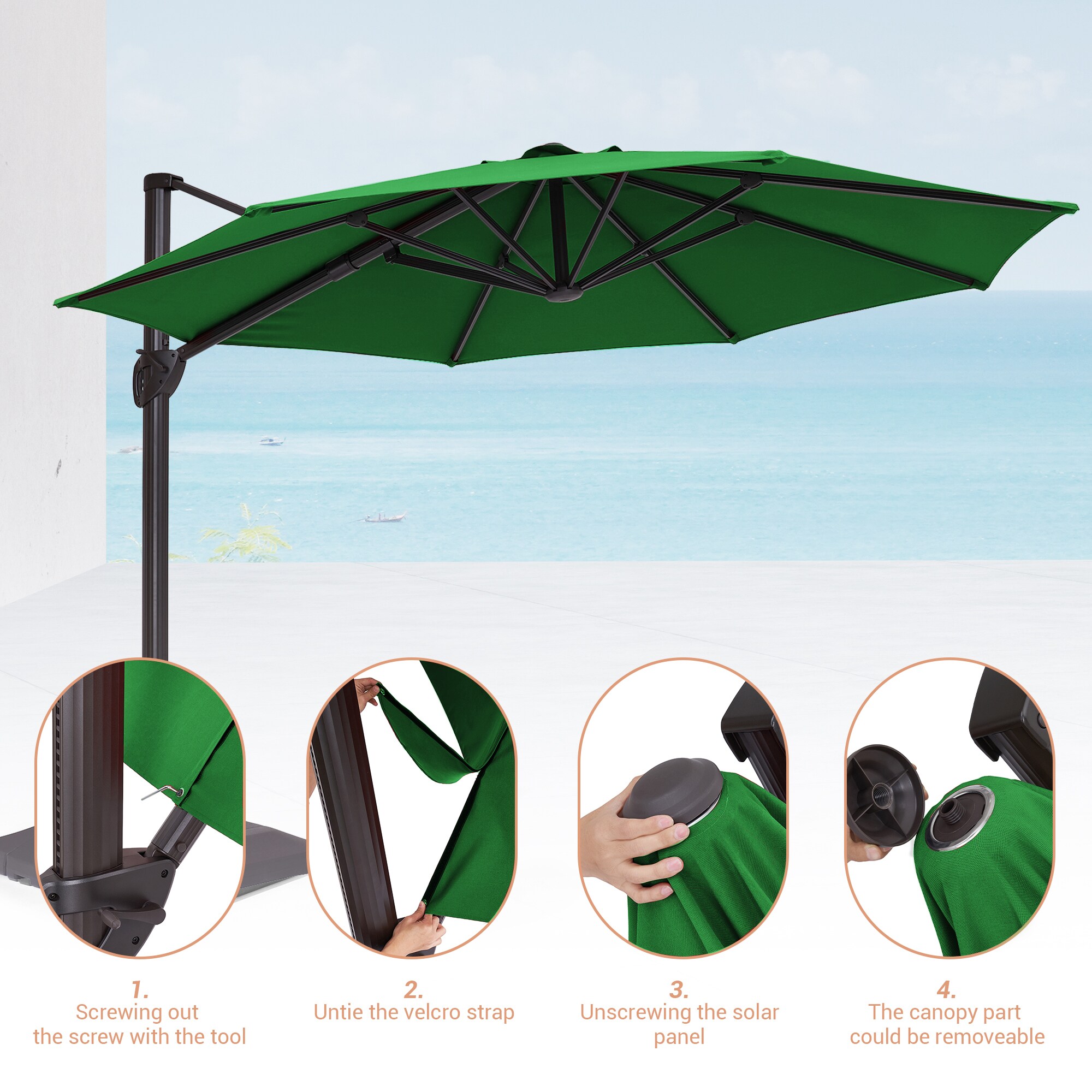 ACEGOSES LW-1159KG-LED-WB Umbrellas-2 - View #7