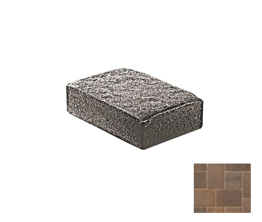 Oldcastle 10151050 Cambridge Cobble 9-in L x 6-in W x 3-in H Laporte Concrete Patio Kit
