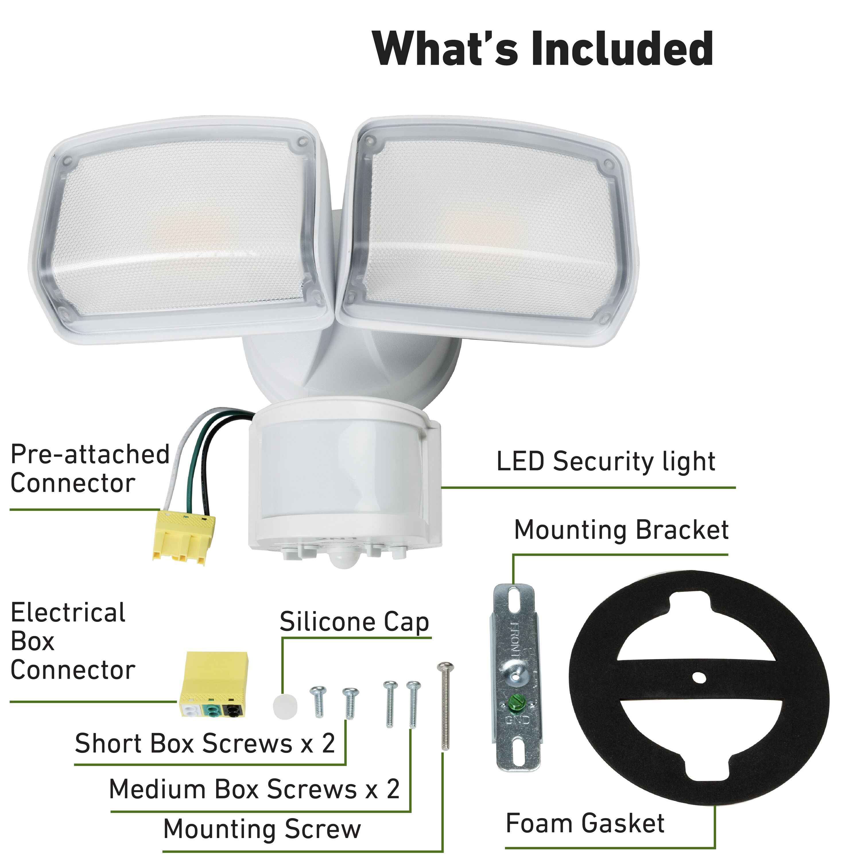 Good Earth Lighting 240-Degree 150-Wattage Equivalent Hardwired LED ...