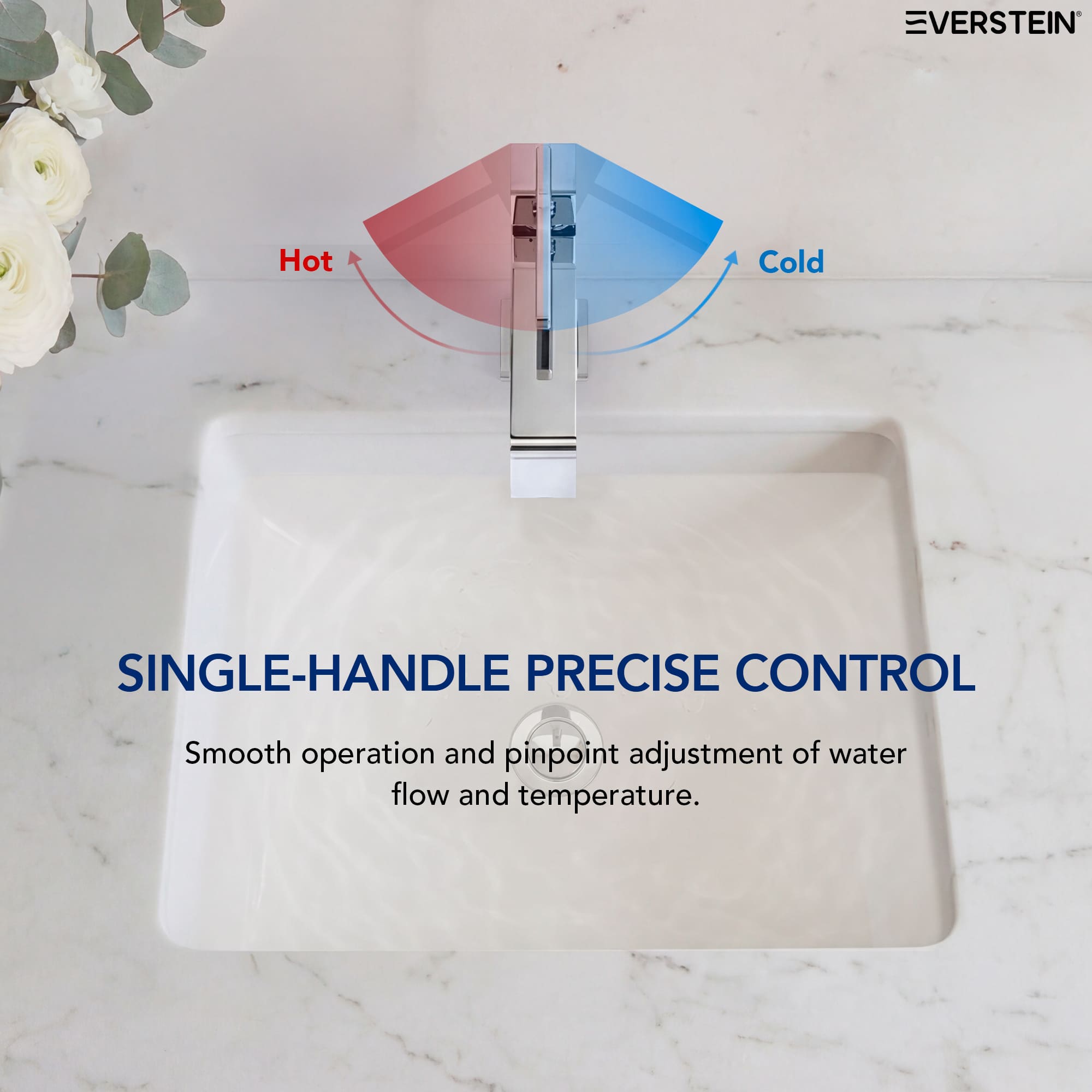 EVERSTEIN SFS-1311B-CH Lavatory-Faucets - View #6