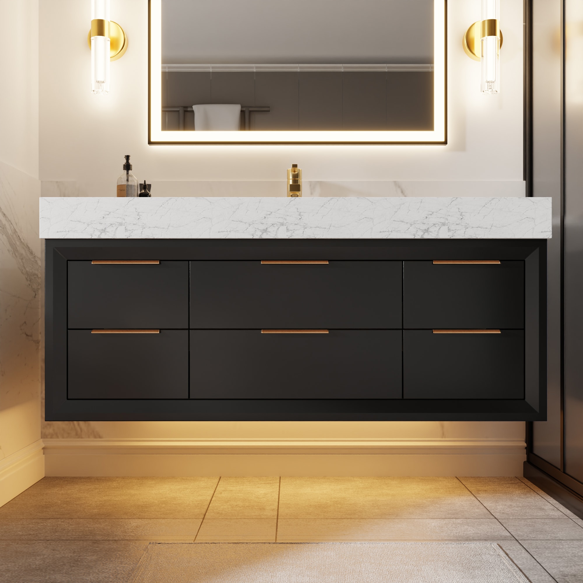 ExBrite XB4821V9BL Bath-Vanity-Combo - View #7