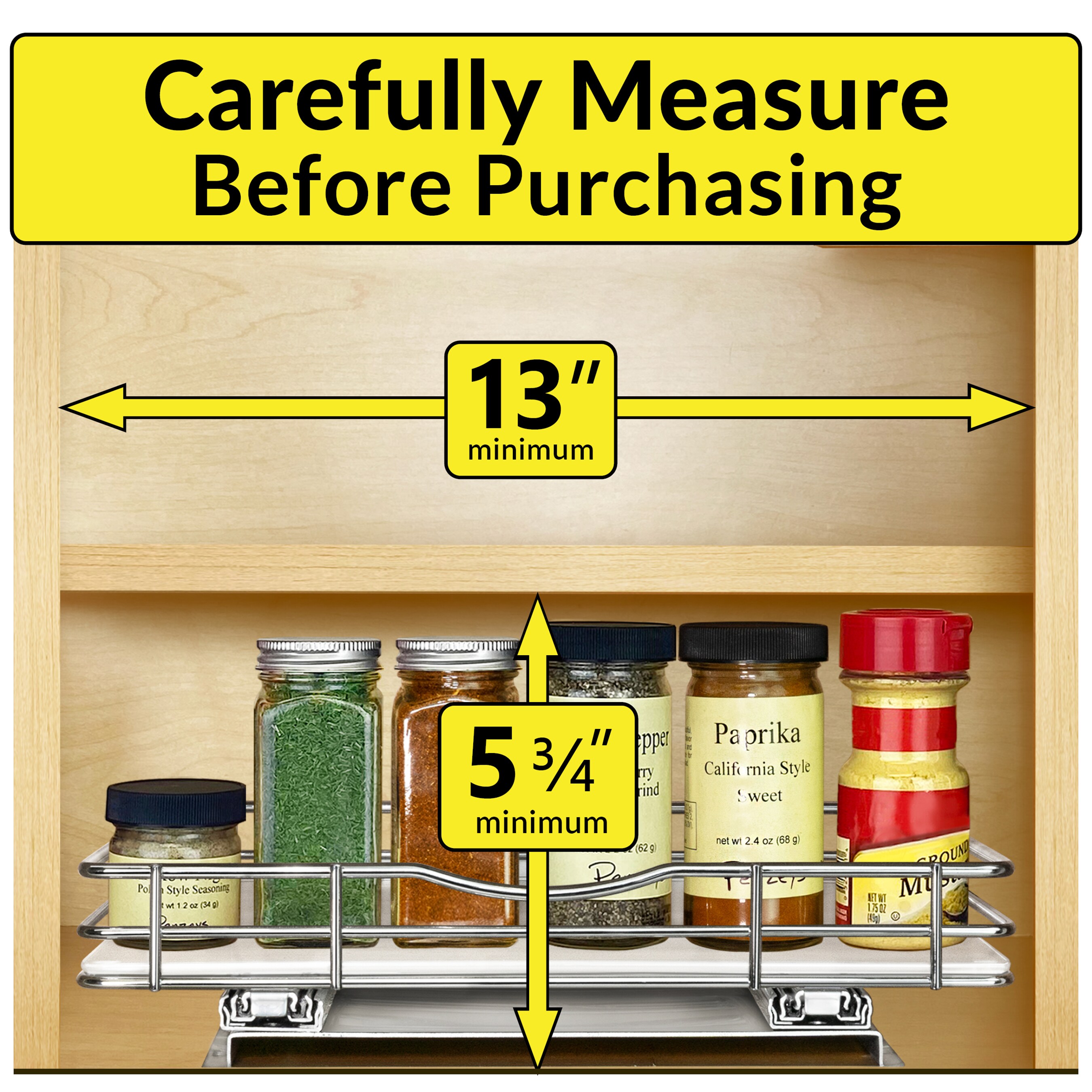 Lynk Professional Double Spice Racks