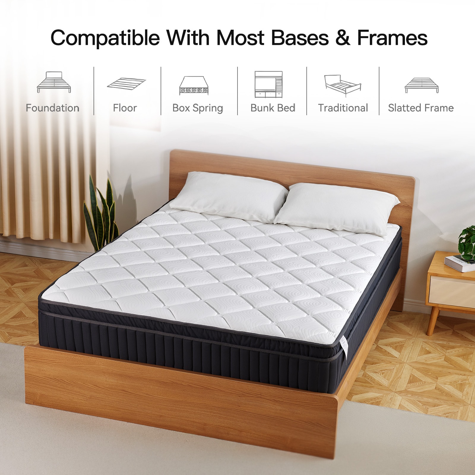 Ifluous LSMH12-12T Mattresses-Boxsprings - View #4