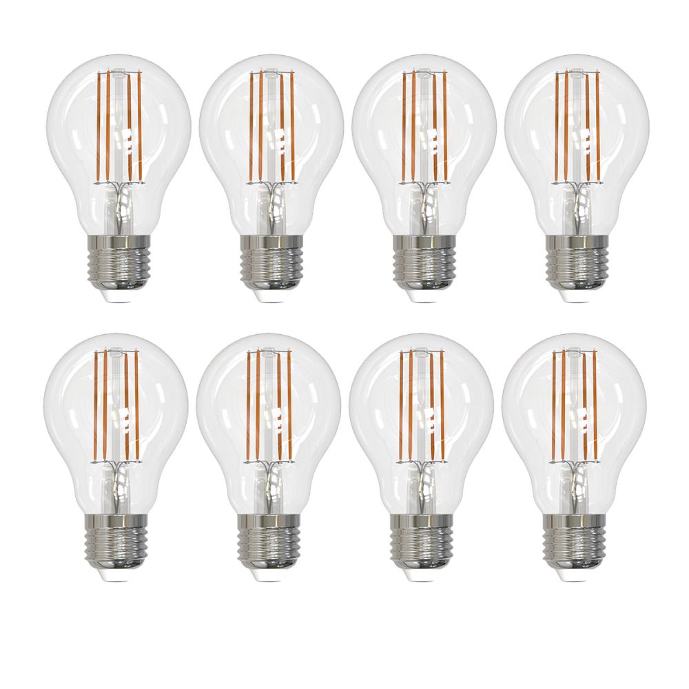 60 Watt Incandescent Light Bulbs A19 Soft White 600 Lumens 12 Bulbs 