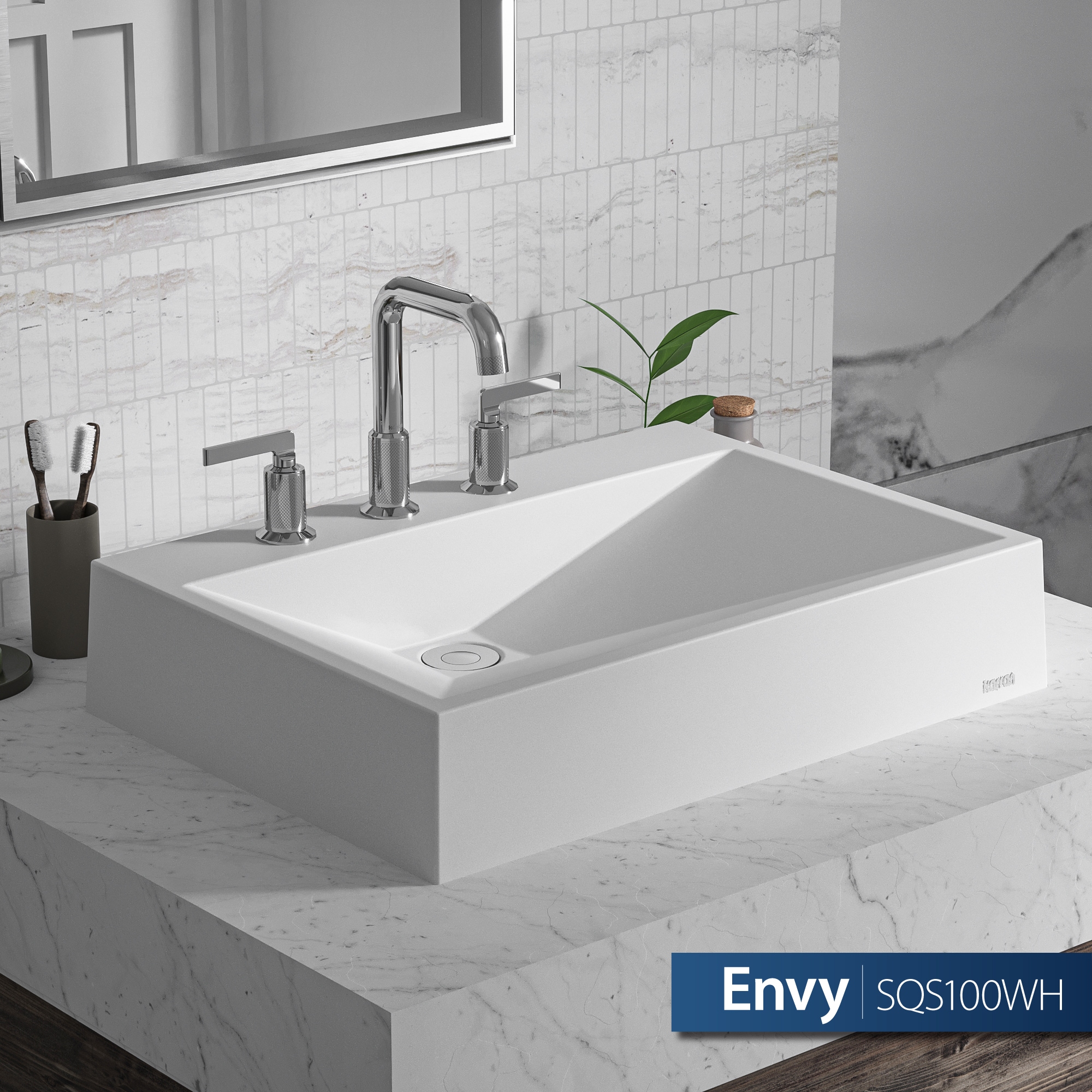 Karran SQS100WH Bath-Sink - View #9