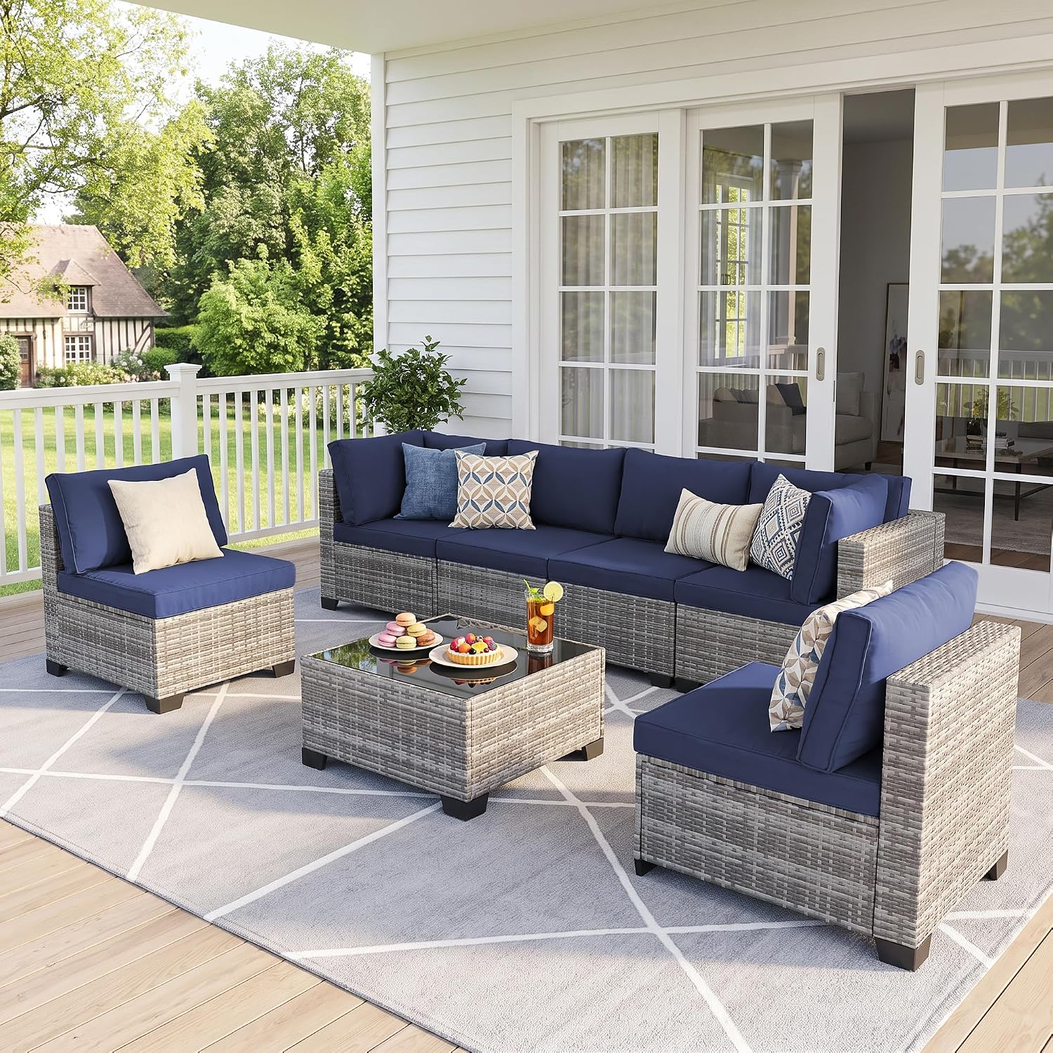 EarlGrove LS-F5782-BG0056 Patio-Conversation-Sets - View #2