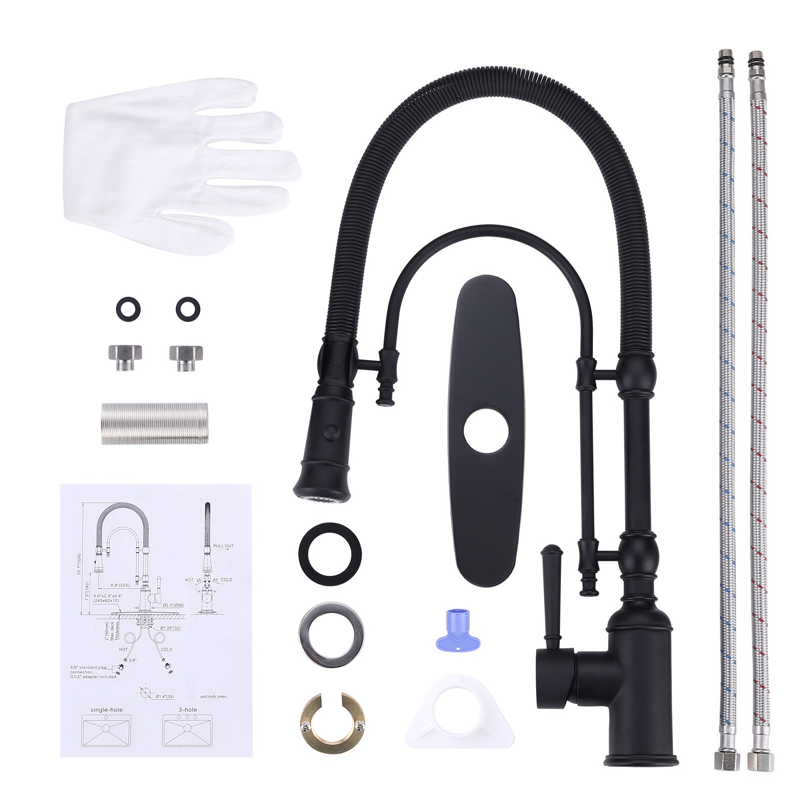WOWOW KB122009B-L Kitchen-Faucets - View #8