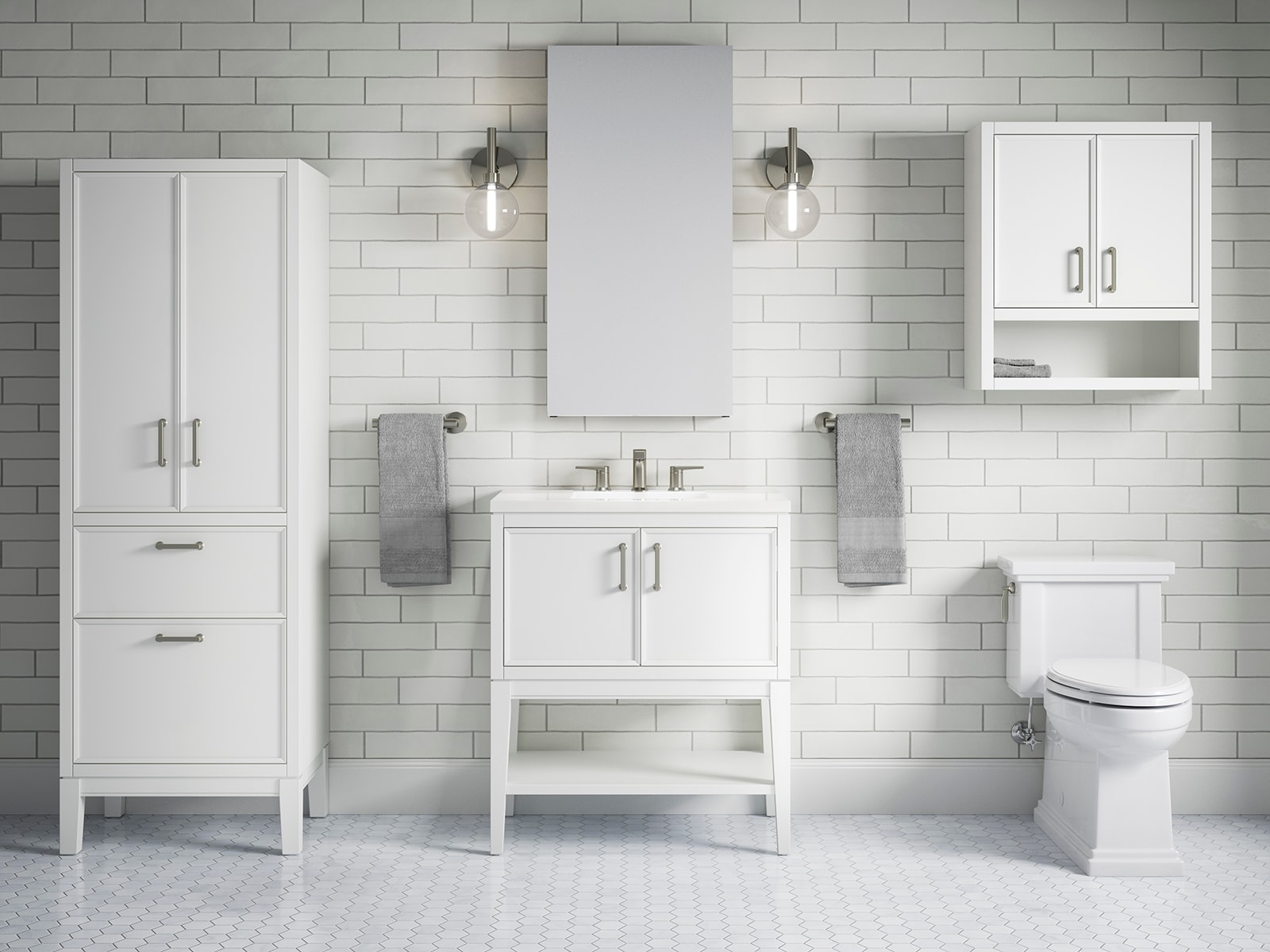 KOHLER 33583-ASB-0 Bathroom-Wall-Cabinets - View #4