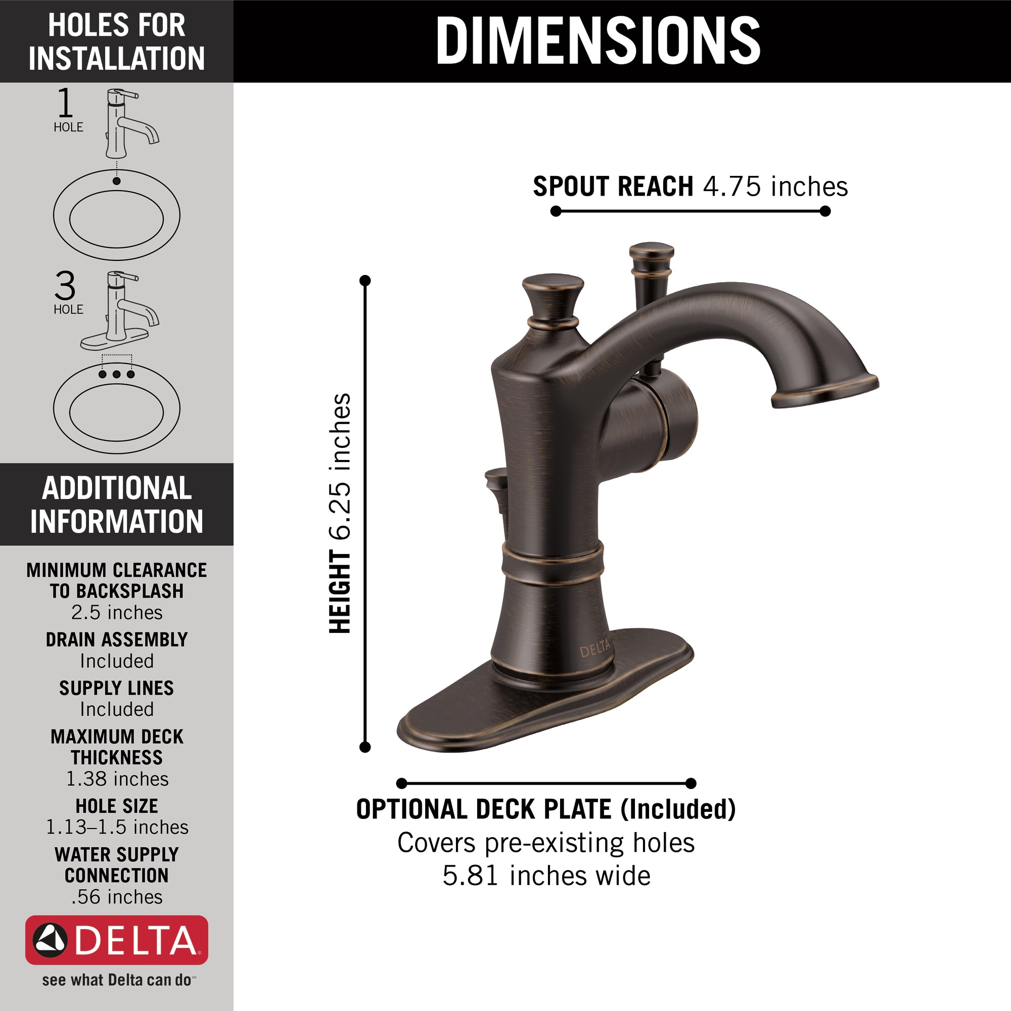 Delta 15757LF-RB Lavatory-Faucets - View #4