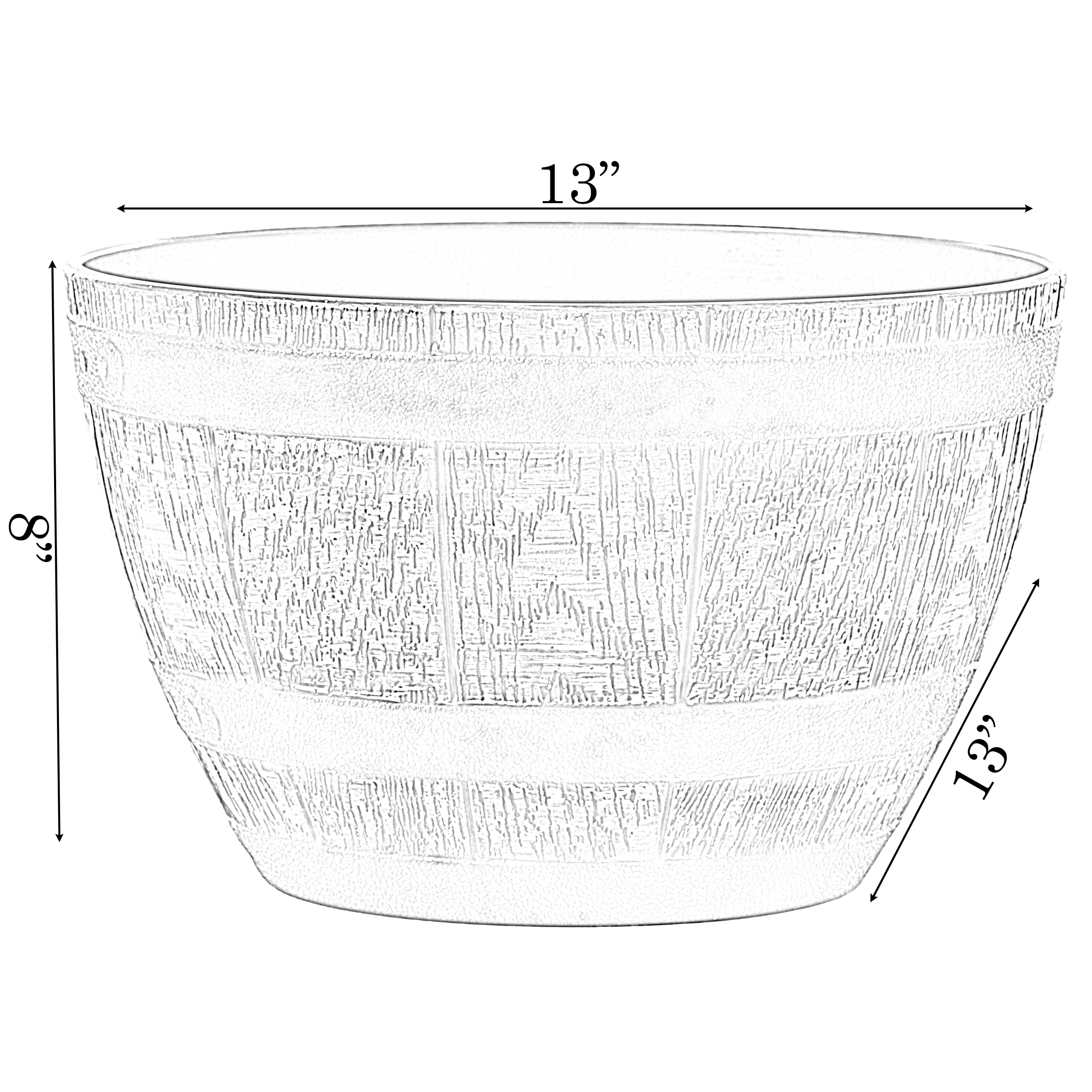 Gardenised QI004113.S Planter-Window-Box - View #6