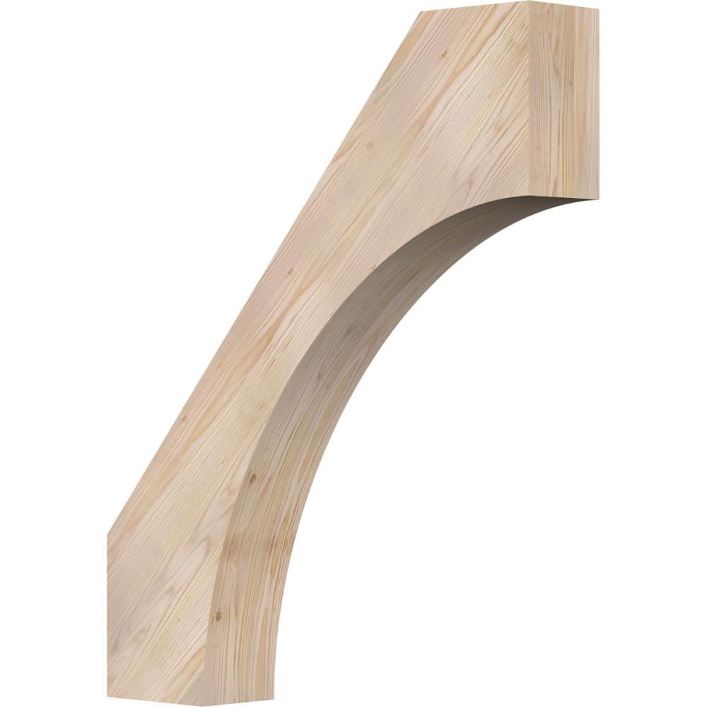 Ekena Millwork BRC06X30X36WTL00SDF 5-1/2-in x 30-in x 36-in Douglas Fir Unfinished Wood Westlake Smooth Knee Brace