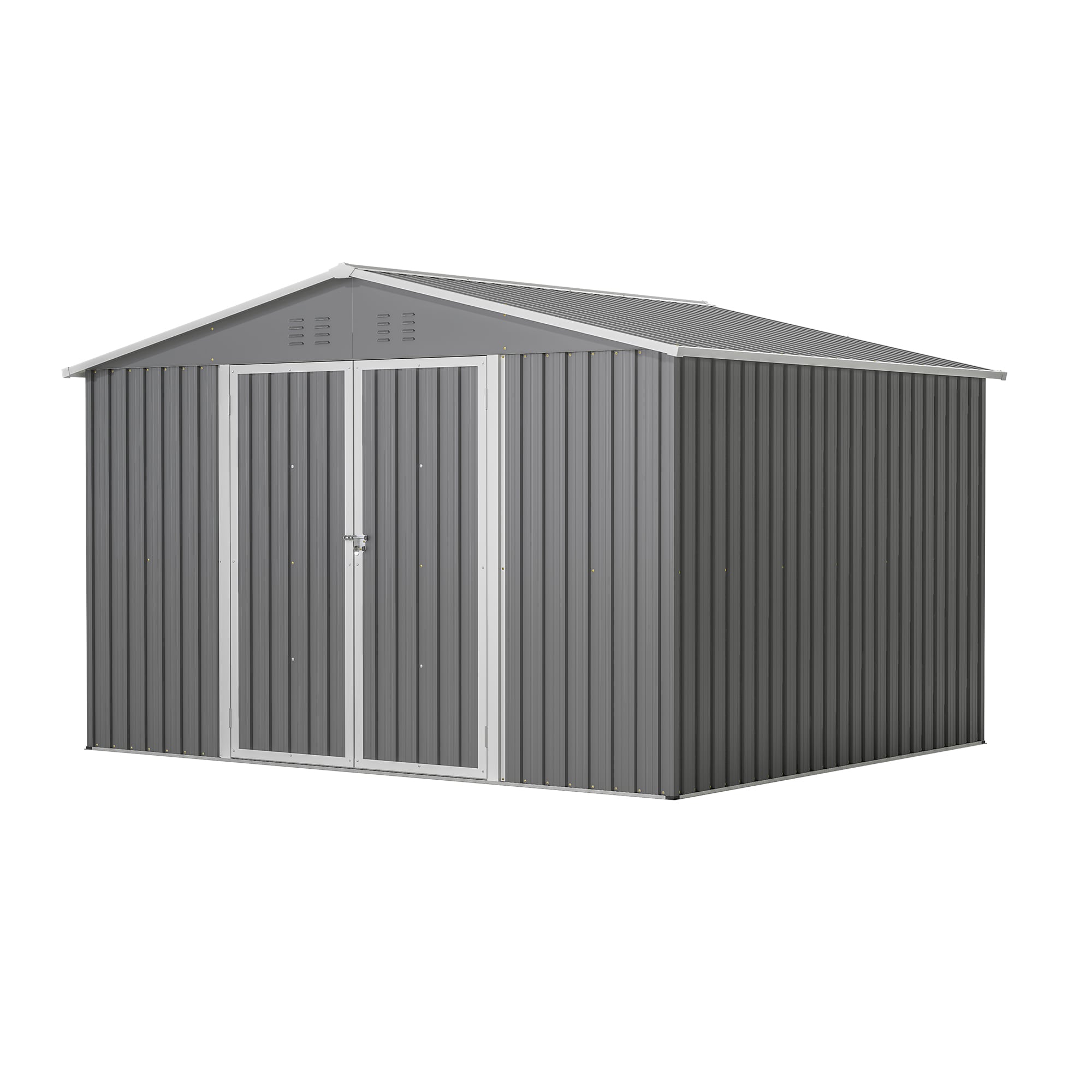 WELLFOR TWSG015-BN Metal-Storage-Buildings-Sheds - View #5