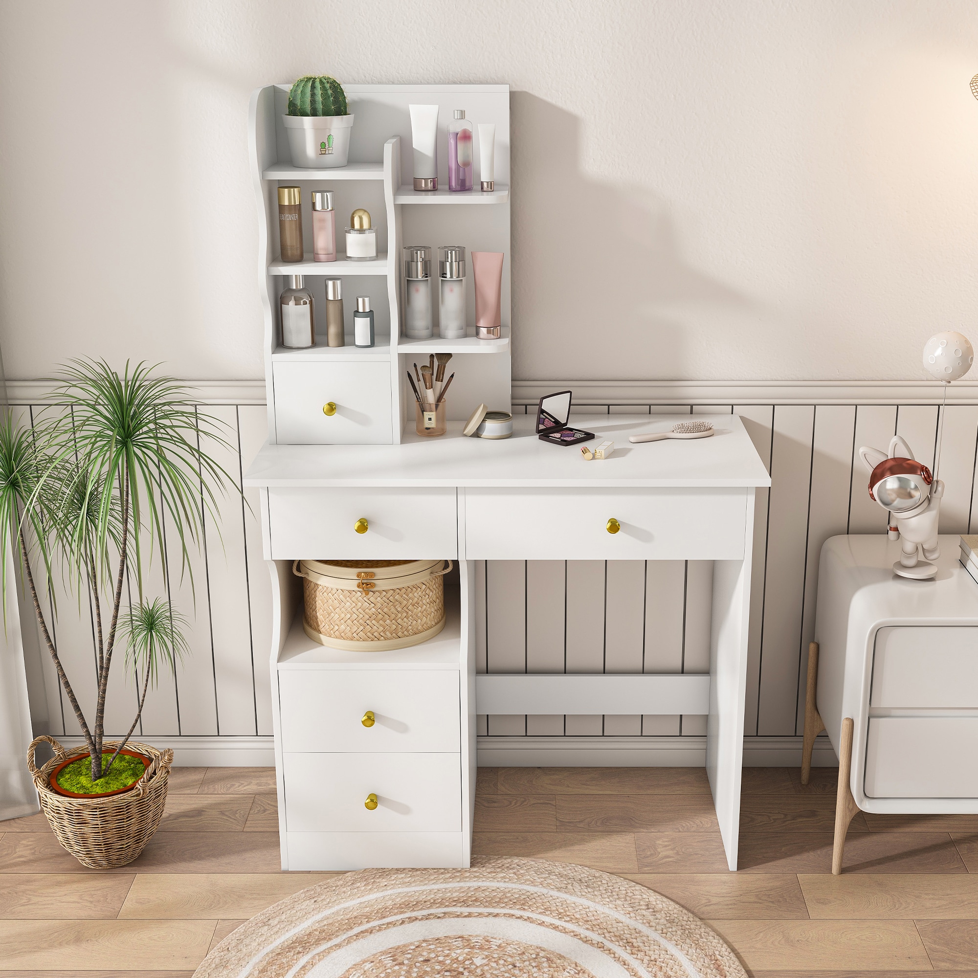 LOVMOR SF-Y-W2700P297924 Bedroom-Vanities - View #2