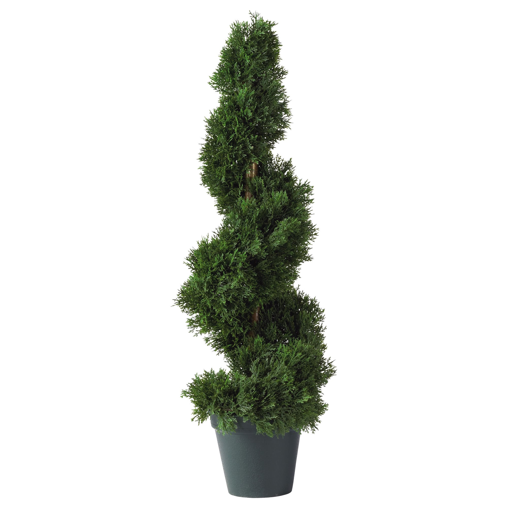 Nearly Natural 5160 24-in Green Indoor/Outdoor Floor Silk Artificial tree