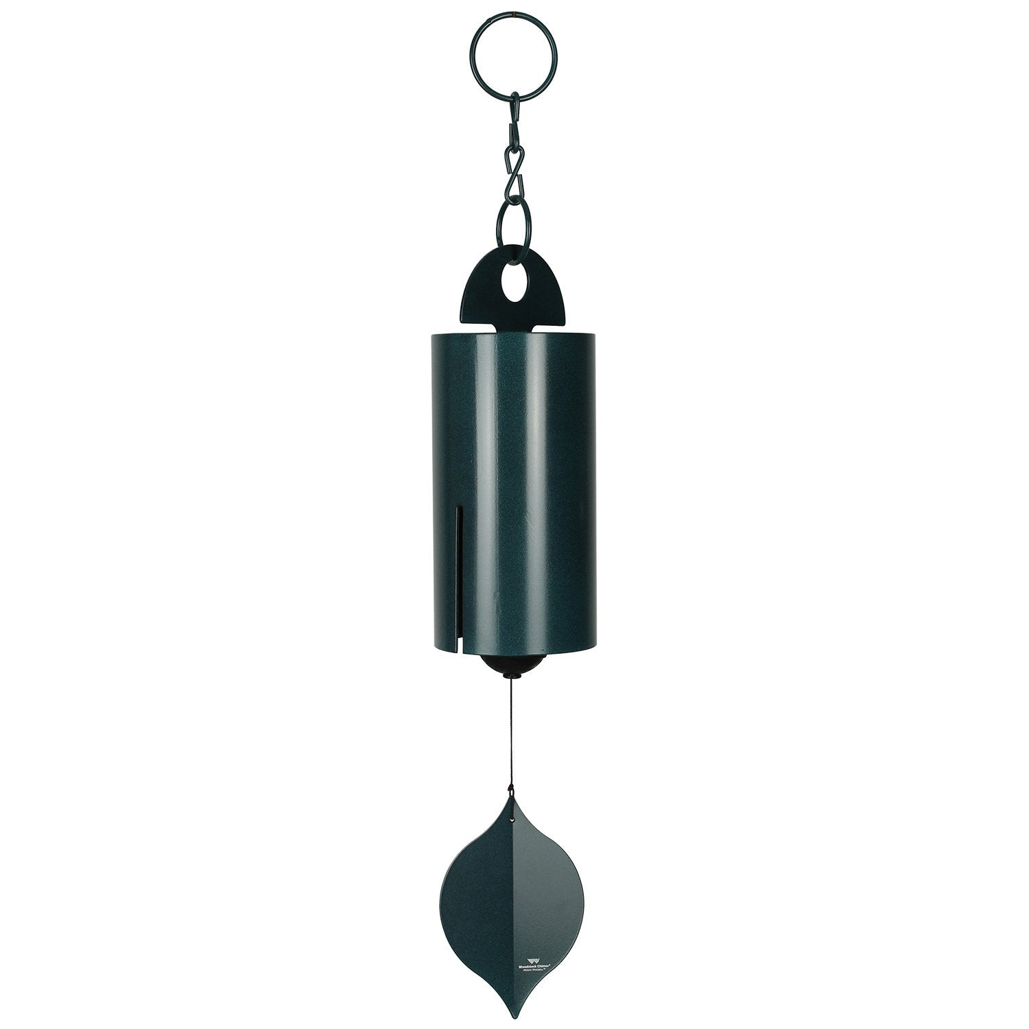 Woodstock Chimes HWL 40-Inches Green Metal Wind Chime