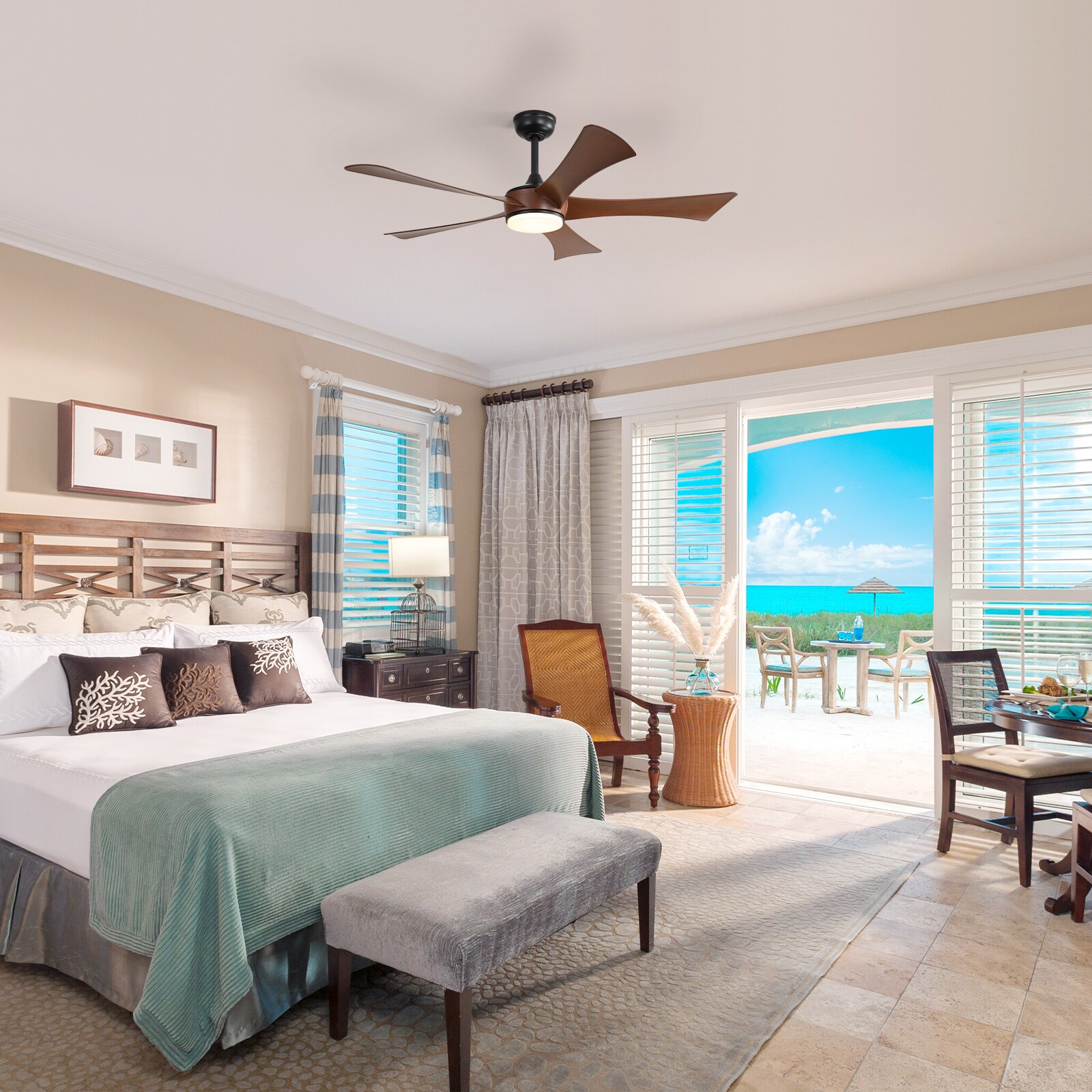 Sofucor LS-52K162-BK-SMW-60 Ceiling-Fans - View #2