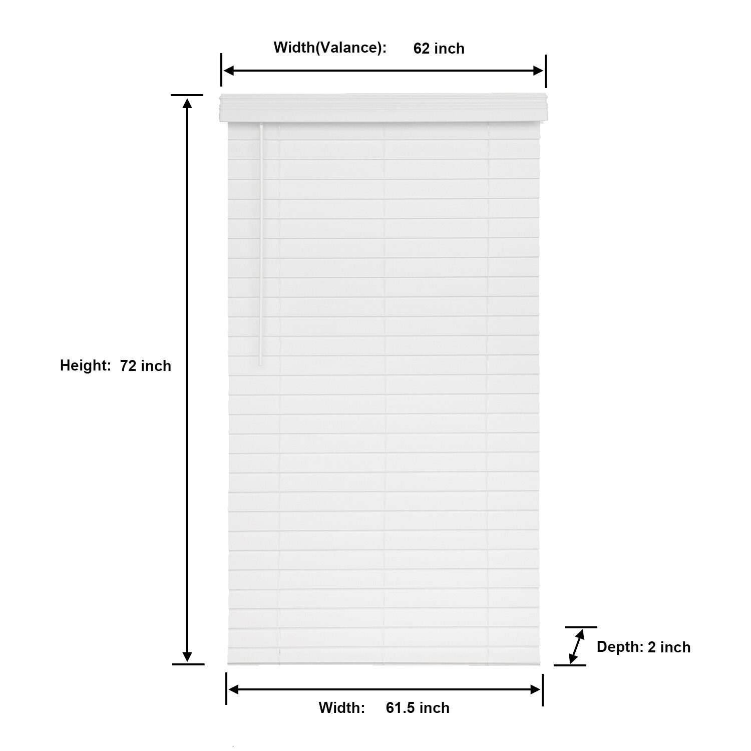 allen + roth DFHSA6672-61.5 blinds - View #7