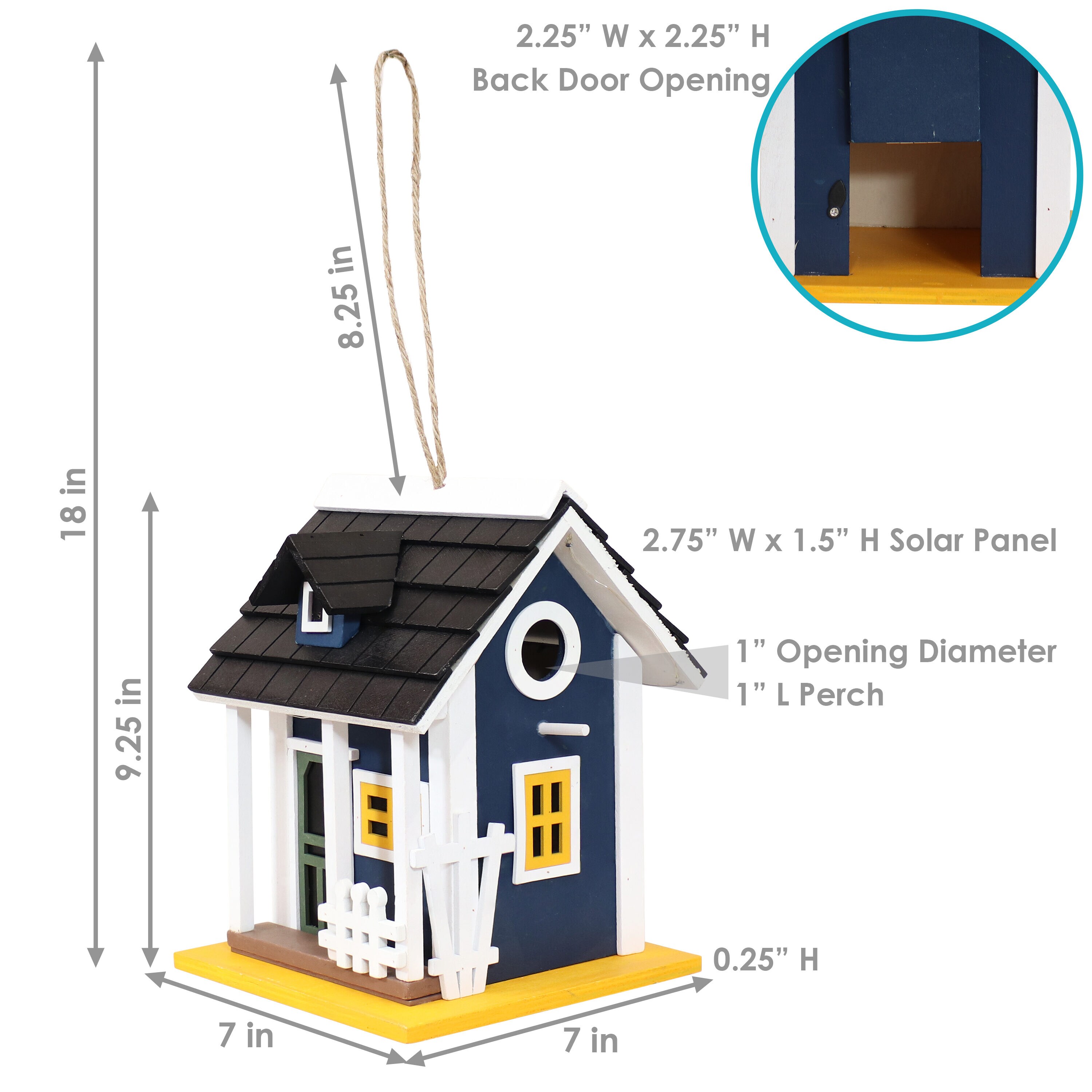Sunnydaze Decor HB-631 Bird-Houses - View #5