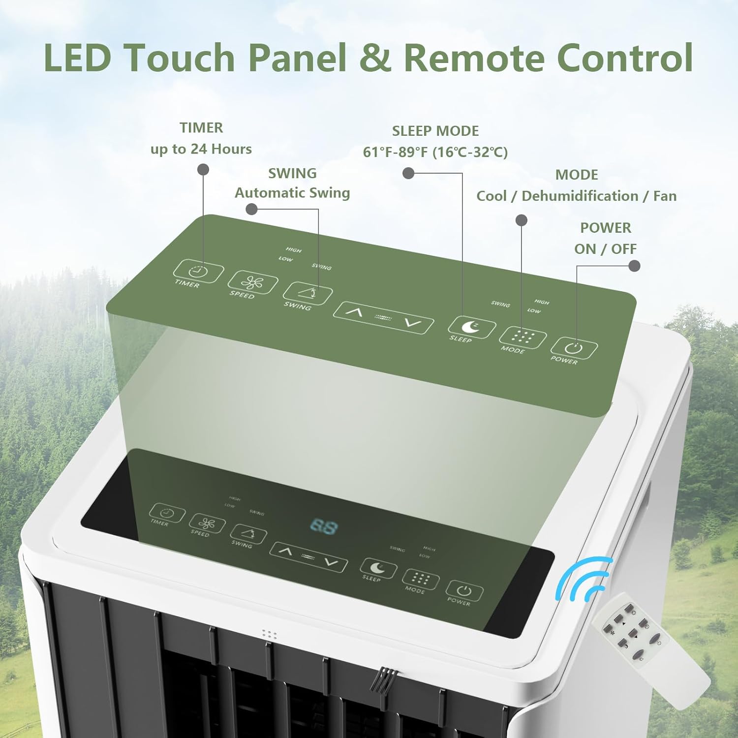 Qeetex ZYS-PHO-107LPIZ1 Portable-Air-Conditioners - View #5