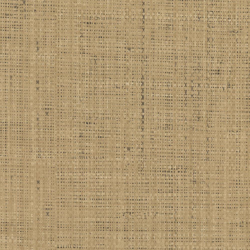 Warner Textures 2807-6011 Warner Grasscloth Resource 60.8-Sq. Feet Beige Vinyl Textured Abstract 3D Unpasted Wallpaper