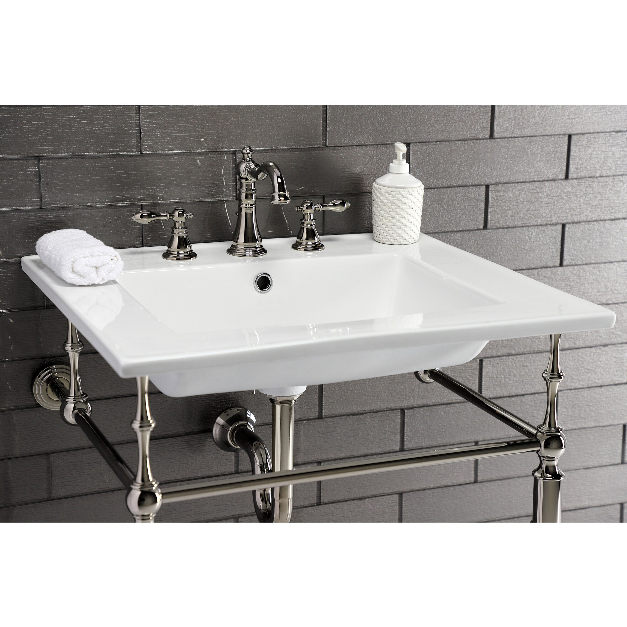 Kingston Brass WLKVPB25227W8PN Bath-Sink - View #10