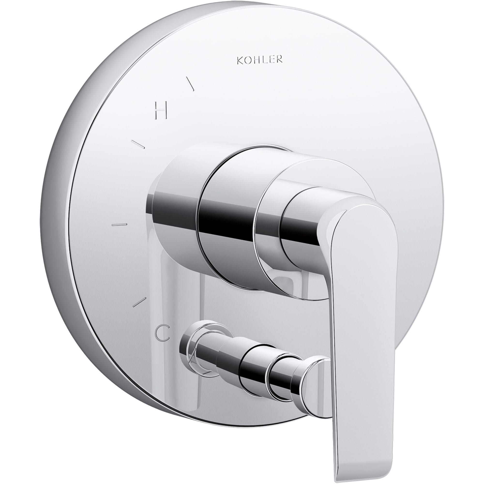 KOHLER K-T97019-4-CP Polished Chrome Lever Shower Faucet Handle