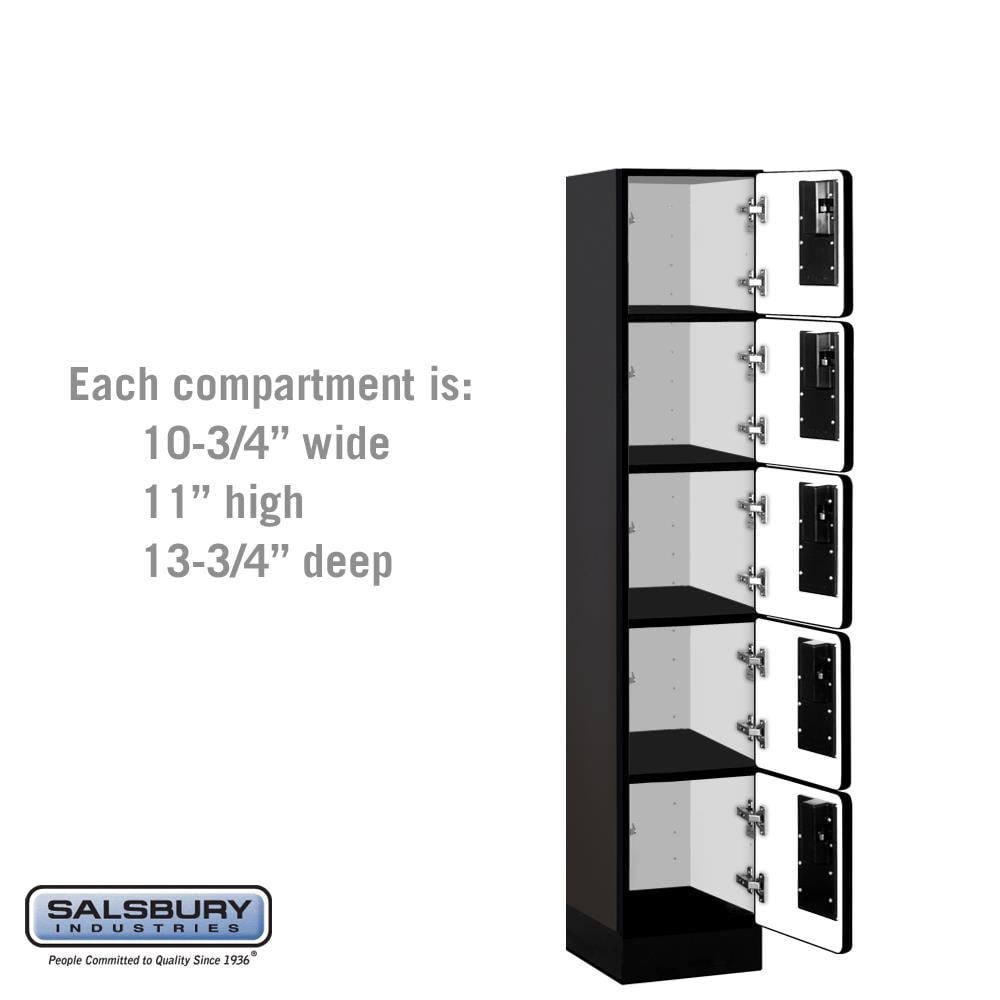 SALSBURY INDUSTRIES 35155BLK Storage-Lockers - View #3