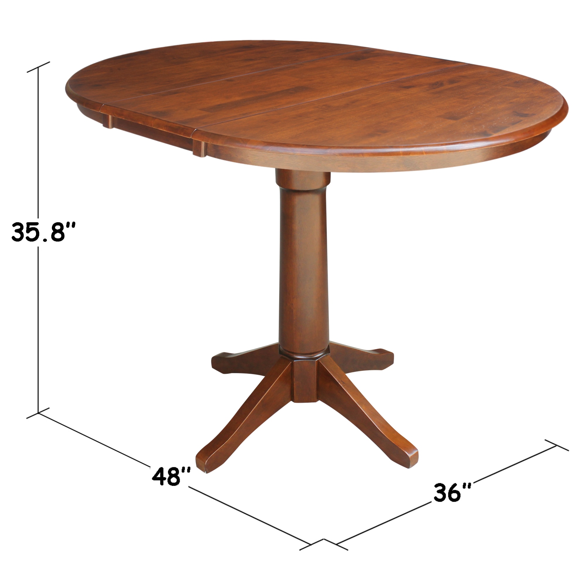 International Concepts K581-36RXT-27B-6B Dining-Tables - View #8