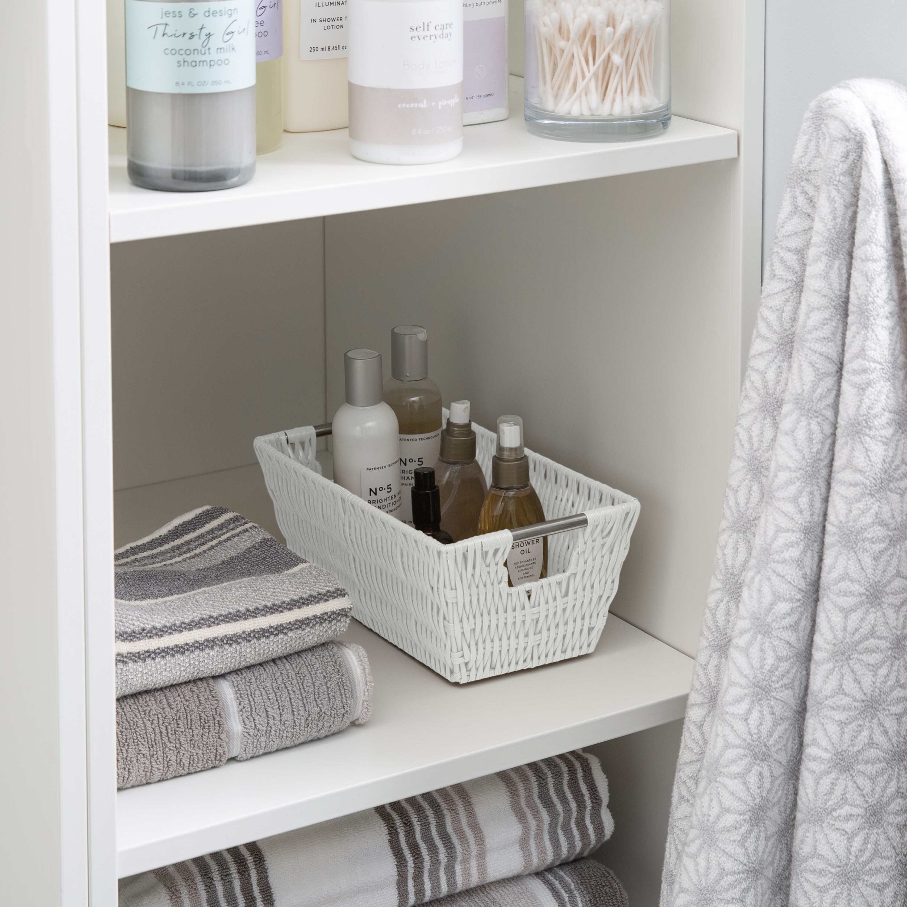 Simplify 25454-WHITE Bins-Baskets - View #4