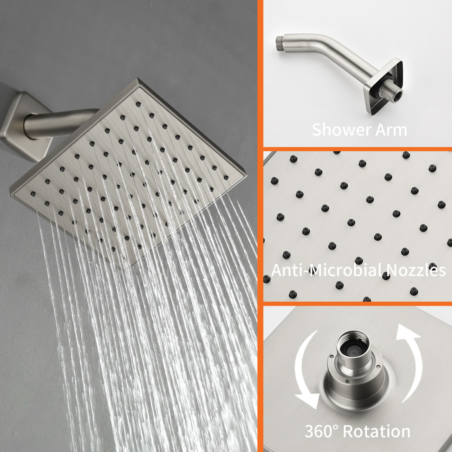 WELLFOR WN0723 Tub-Shower-Faucets - View #9